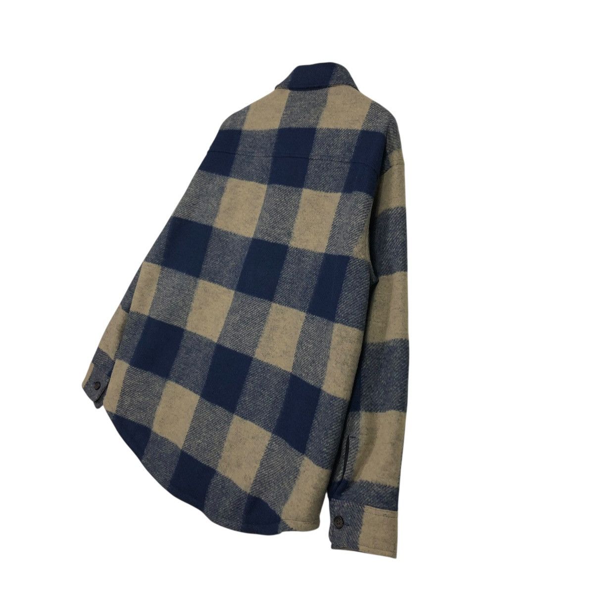 Japanese Brand 🔥VINTAGE WOOL CHORE JACKET UNIQLO TARTAN DEISGN ISSEY MIYAKE Size US L / EU 52-54 / 3 - 12 Thumbnail