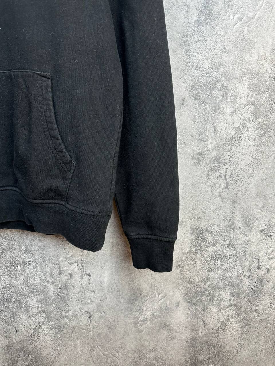 Belstaff Belstaff Hoodie Black Pullover w/ Big Logo Cotton Size US S / EU 44-46 / 1 - 9 Thumbnail