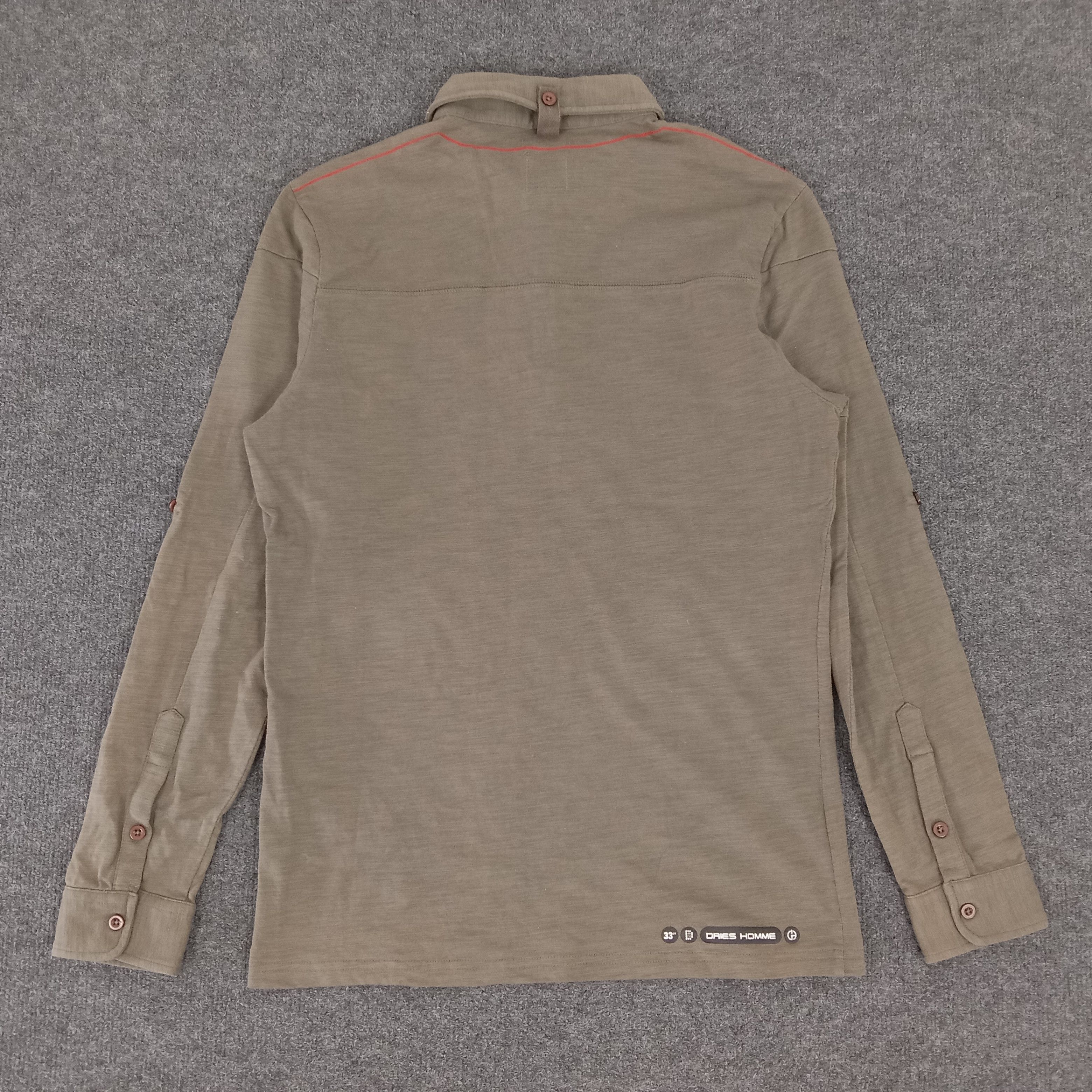 Dries Van Noten × Vintage Dries Homme by Dries Van Noten Designer Polos Size US M / EU 48-50 / 2 - 3 Thumbnail