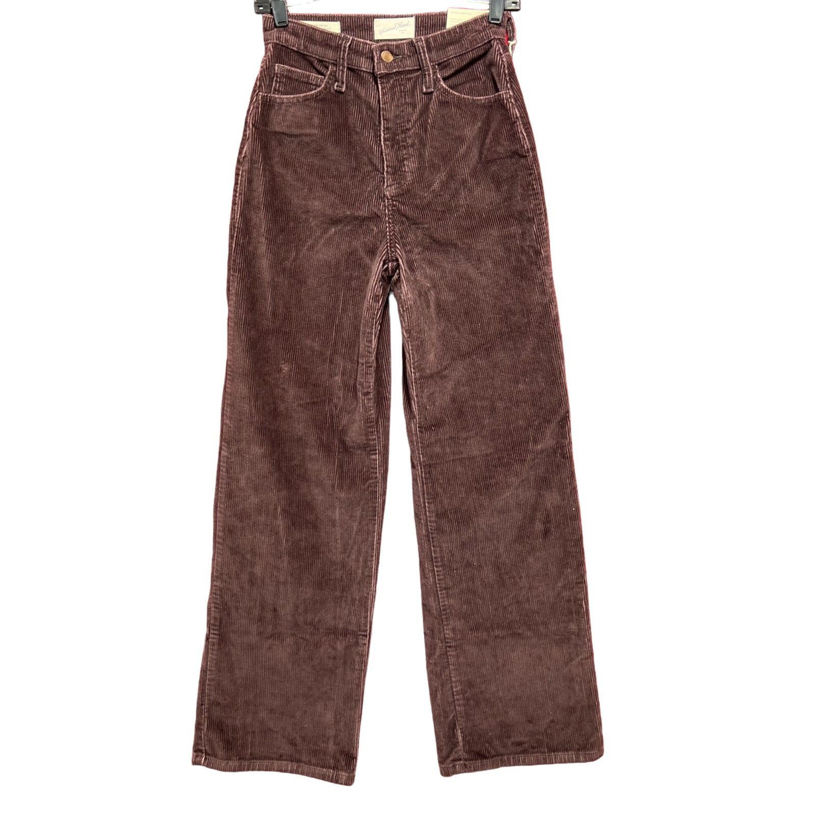 Other Universal Thread - Women's High-Rise Corduroy Wide Leg Jeans Size 26" / US 2 / IT 38 - 3 Thumbnail