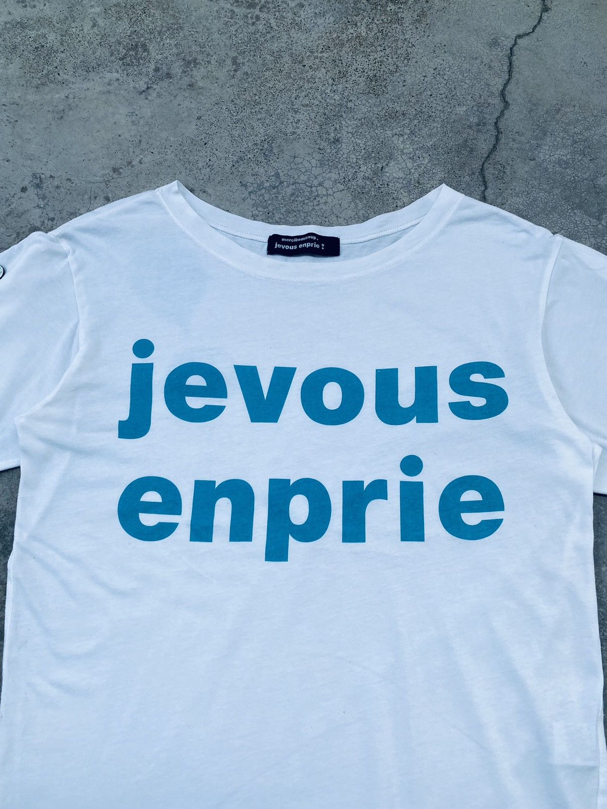 mercibeaucoup Vintage Issey Miyake Mercibeaucoup Spellout Tees Size US L / EU 52-54 / 3 - 3 Thumbnail