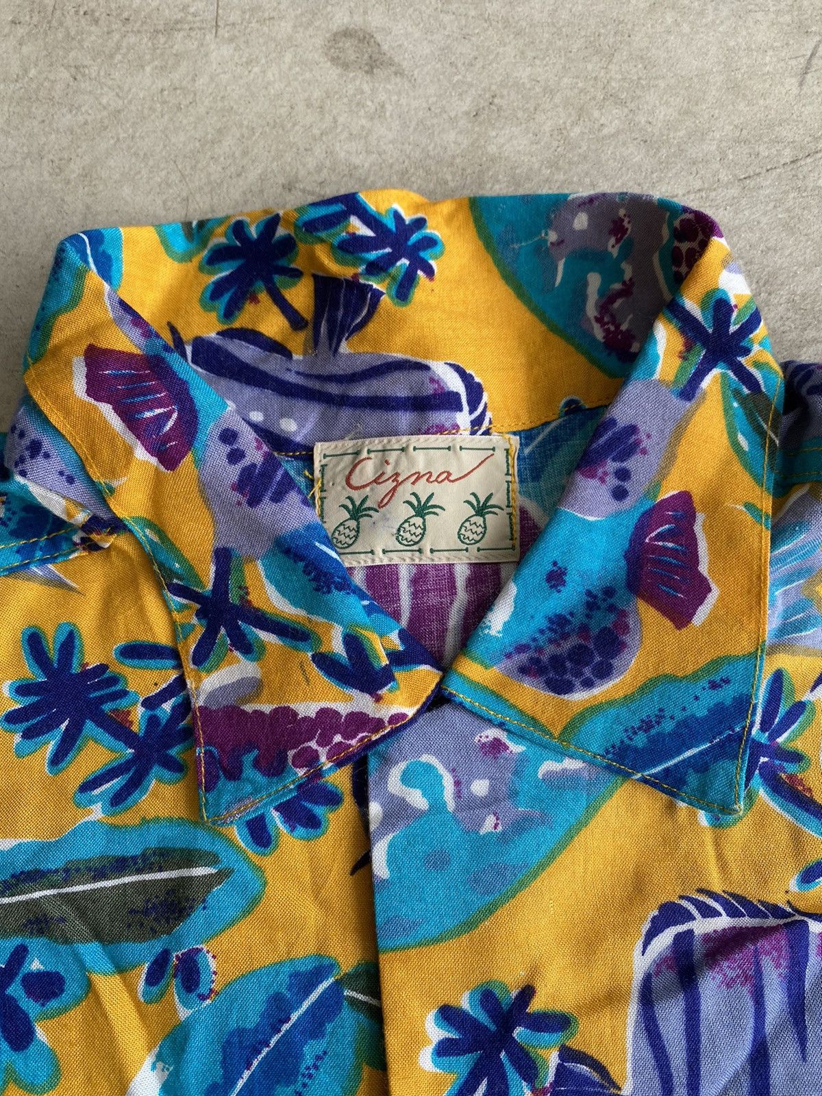 Vintage Beach Fish Aloha Rayon Shirt Medium Size US M / EU 48-50 / 2 - 8 Thumbnail