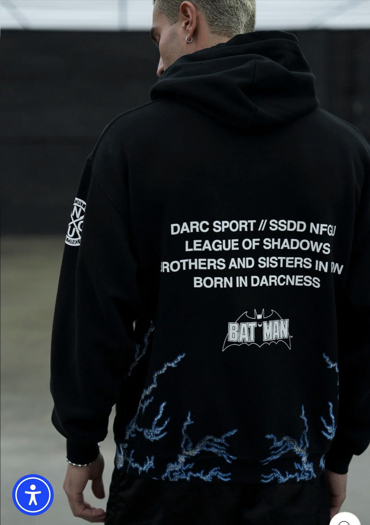 Darc Sport DARC SPORT X BATMAN X BANE “ BATMAN ENERGY” HOODIE Size US M / EU 48-50 / 2 - 3 Thumbnail
