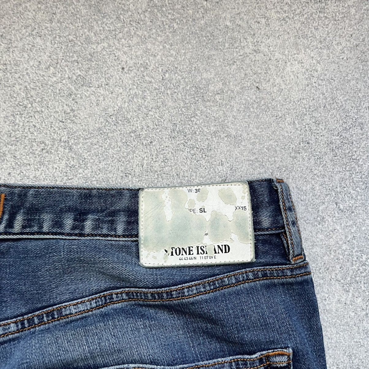 Stone Island STONE ISLAND Jeans Wash Blue Denim Vintage Y2k Affliction Size US 36 / EU 52 - 6 Thumbnail