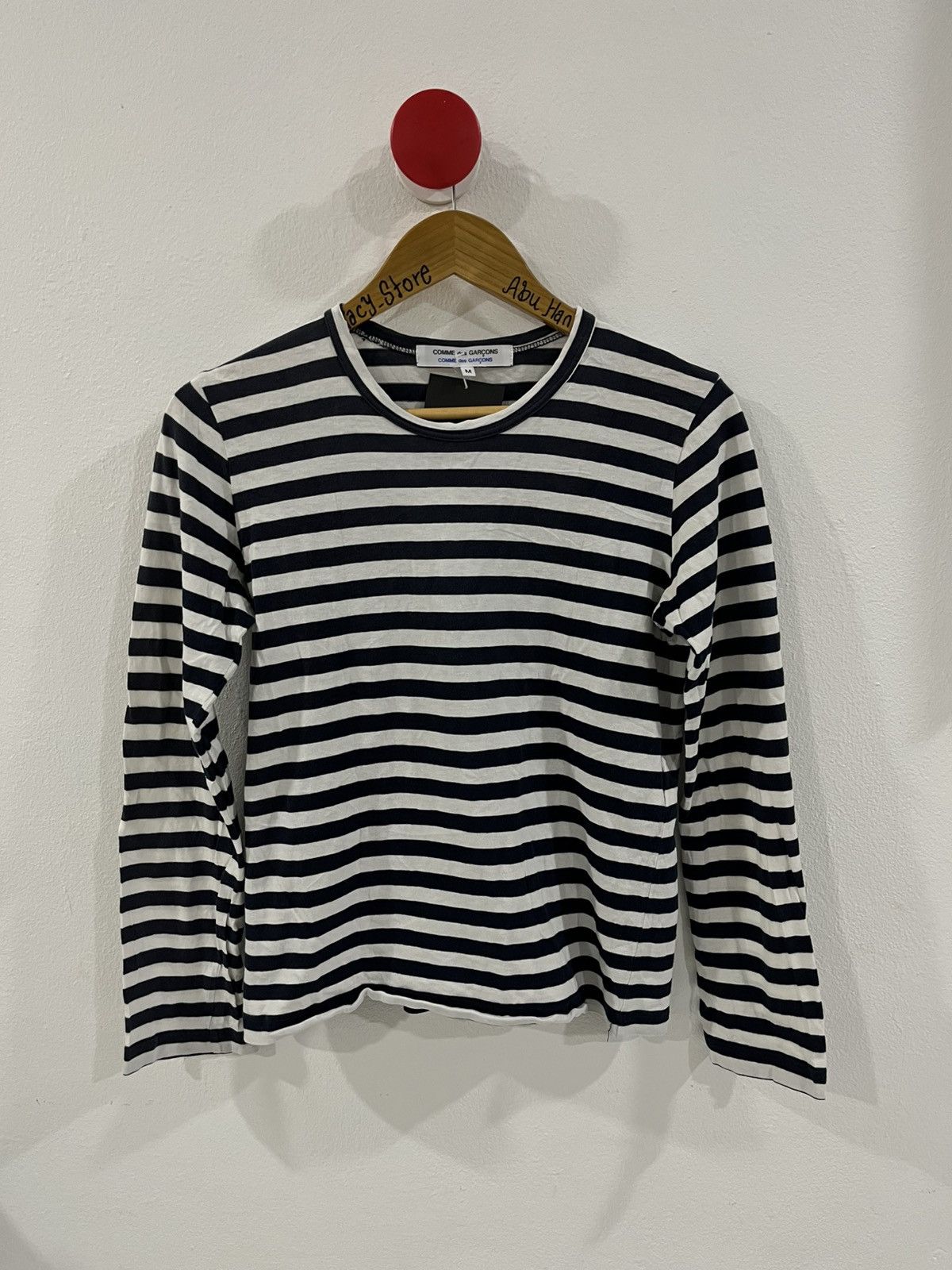 Comme des Garcons Comme Des Garcon Stripe Long Sleeve T shirt Size M / US 6-8 / IT 42-44 - 2 Thumbnail