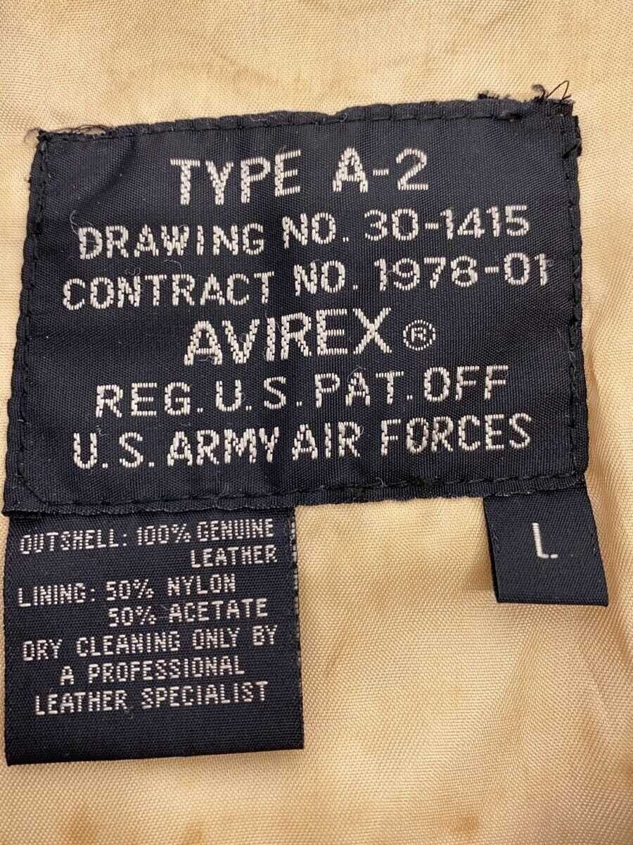 Avirex Avirex Leather Flight Jacket Brown Size US L / EU 52-54 / 3 - 3 Thumbnail