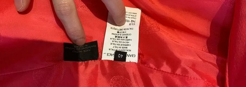 Versace Versace Main thread silk trench coat Size M / US 6-8 / IT 42-44 - 8 Thumbnail