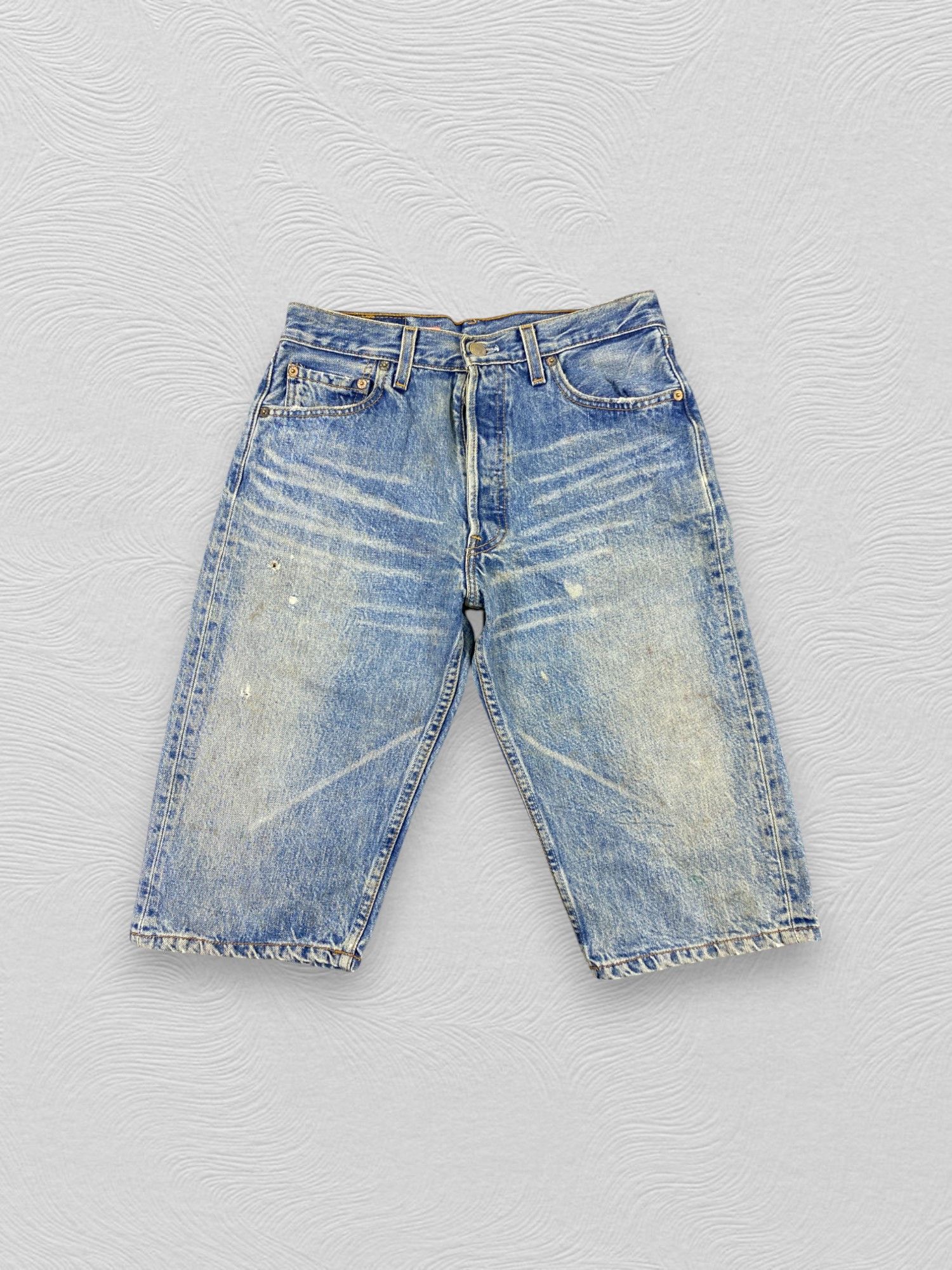 Levi's Faded Blue Vintage Levi's 501 Shorts 29x13.5 Denim- JN3666 Size US 29 - 1 Thumbnail