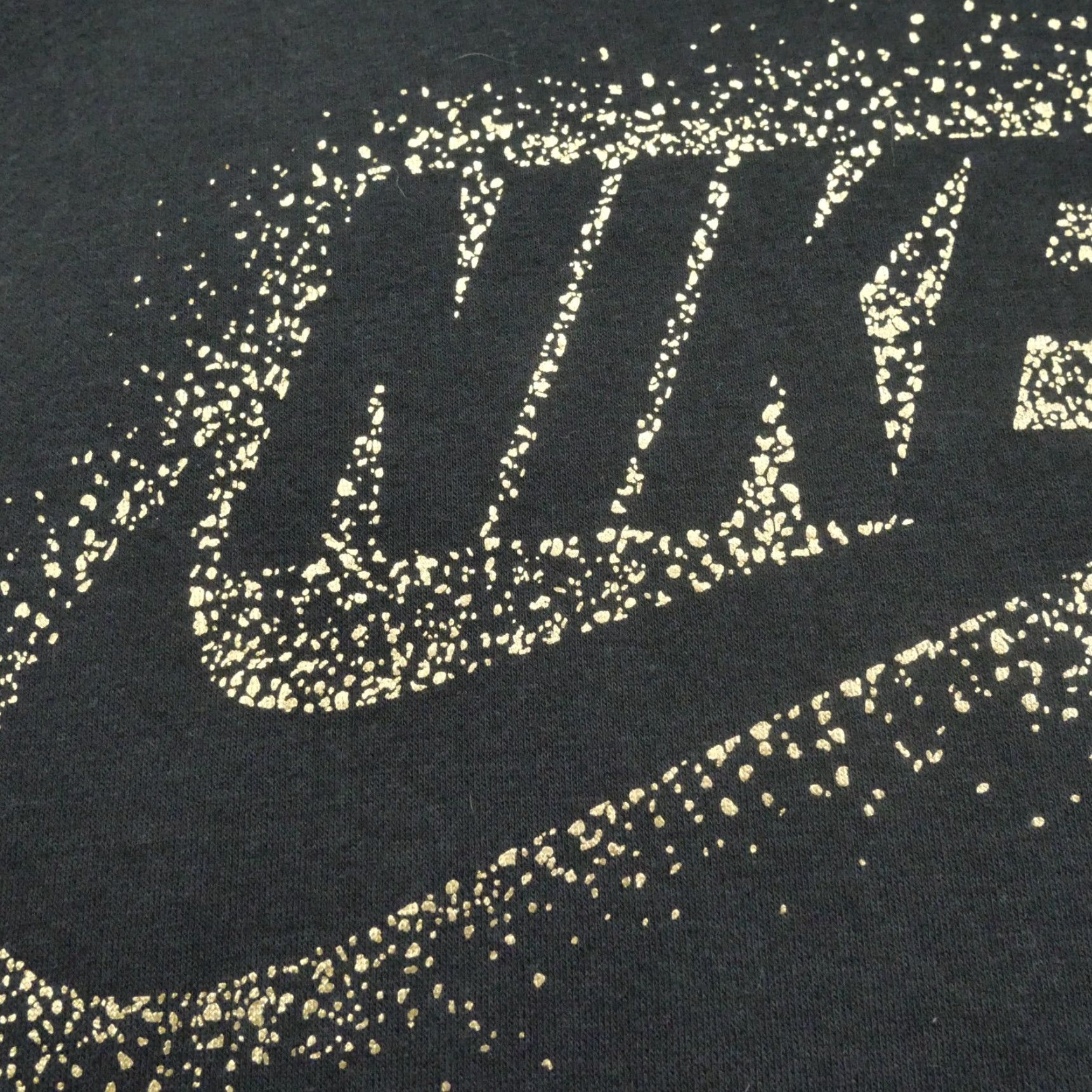 Nike Nike Hoodie Mens XL Black Pullover graphic? Stencil Gold logo Dom? Size US XL / EU 56 / 4 - 4 Thumbnail