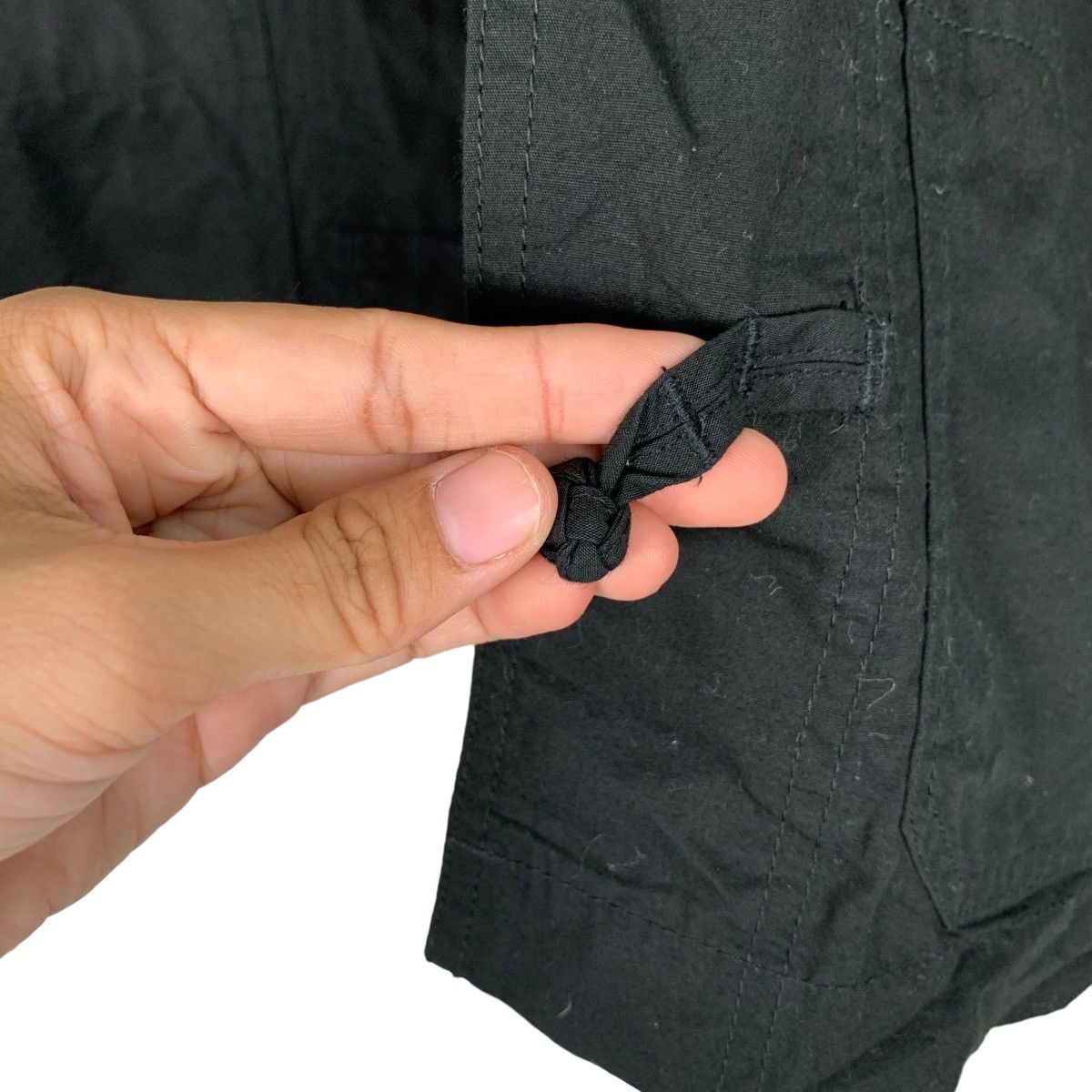 Beams Plus BEAM BOY Black Cotton Mandarin Jacket #0993-C44 Size US S / EU 44-46 / 1 - 14 Thumbnail