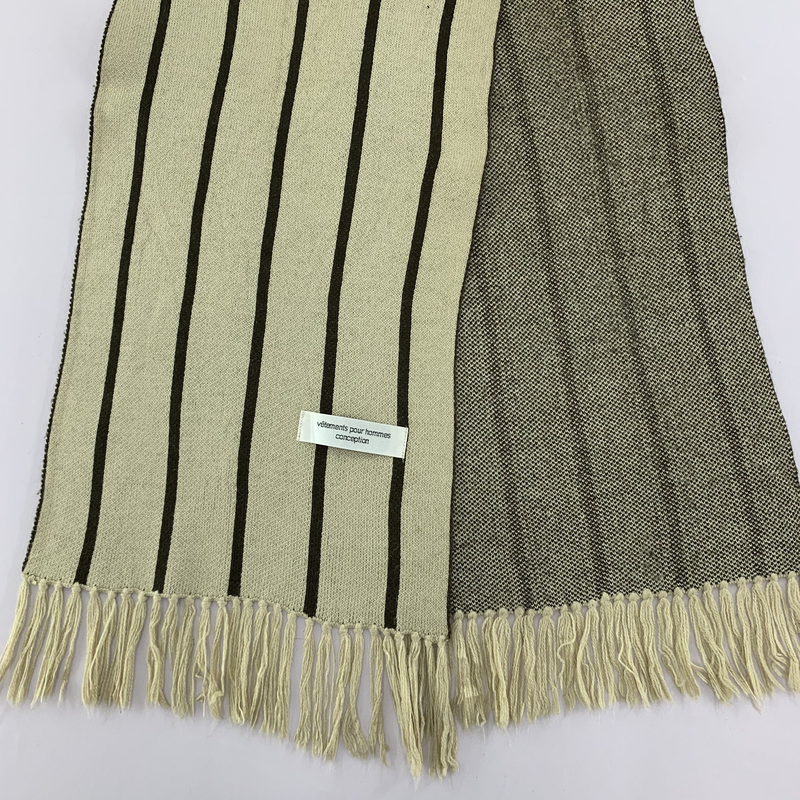 Vintage Vintage Scarf Wool Muffler Neck Wrap BL4022 Size ONE SIZE - 4 Thumbnail