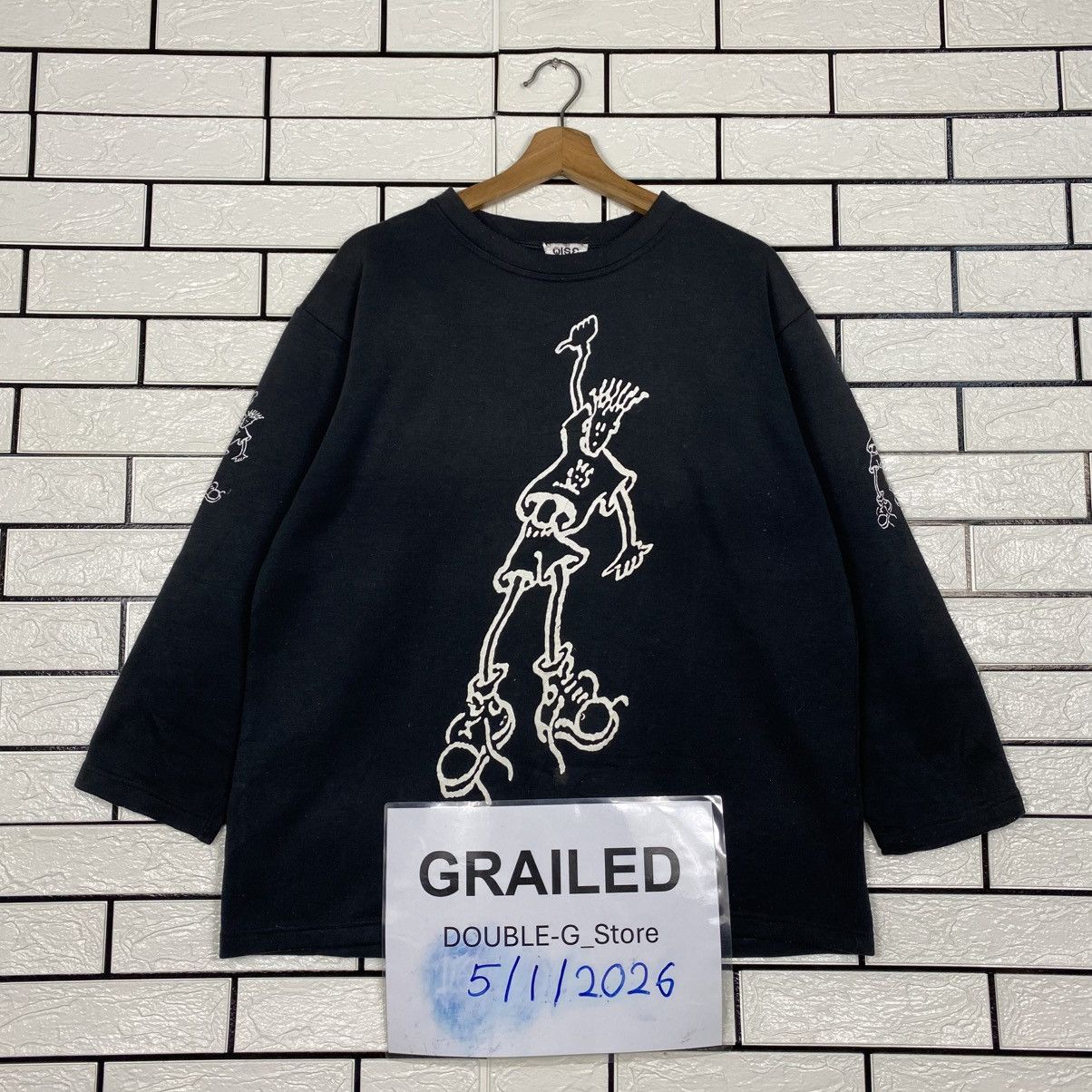Japanese Brand 📌Vintage Fido Dido Sweatshirt Big Logo Size US M / EU 48-50 / 2 - 1 Thumbnail