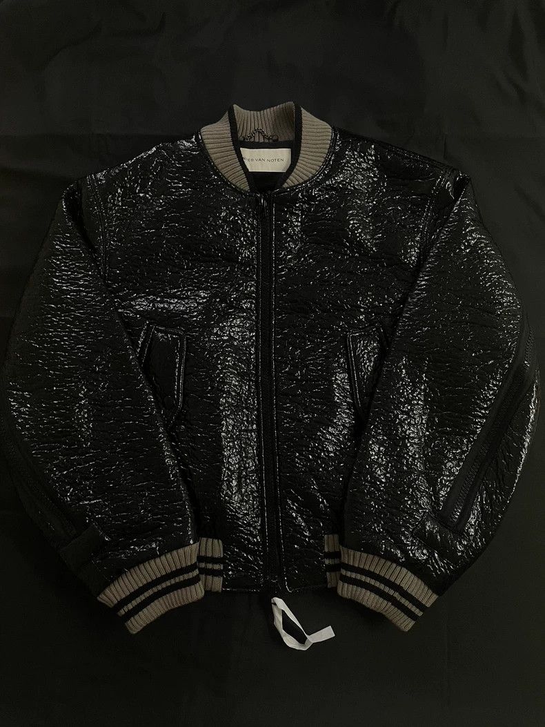 Dries Van Noten Dries Van Noten Waxed Pleated Bomber Size US L / EU 52-54 / 3 - 1 Thumbnail