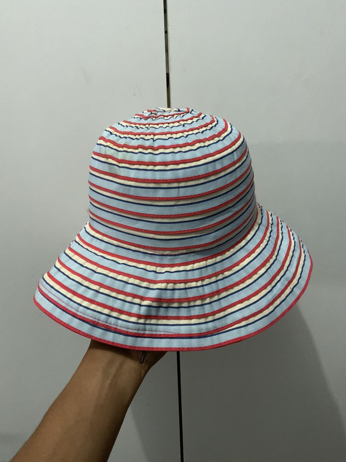 Vintage Striped Multicolor Unbrand Archive Streetwear Hat Size ONE SIZE - 2 Thumbnail