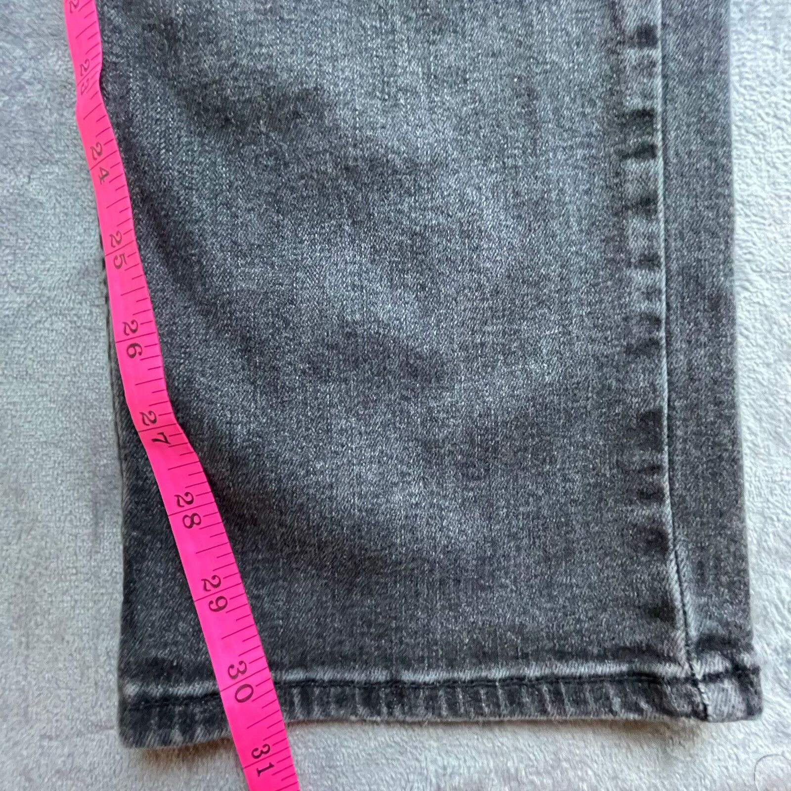 Calvin Klein Calvin Klein Jeans 30 Black Denim Straight Rocker Grunge Size US 30 / EU 46 - 7 Thumbnail