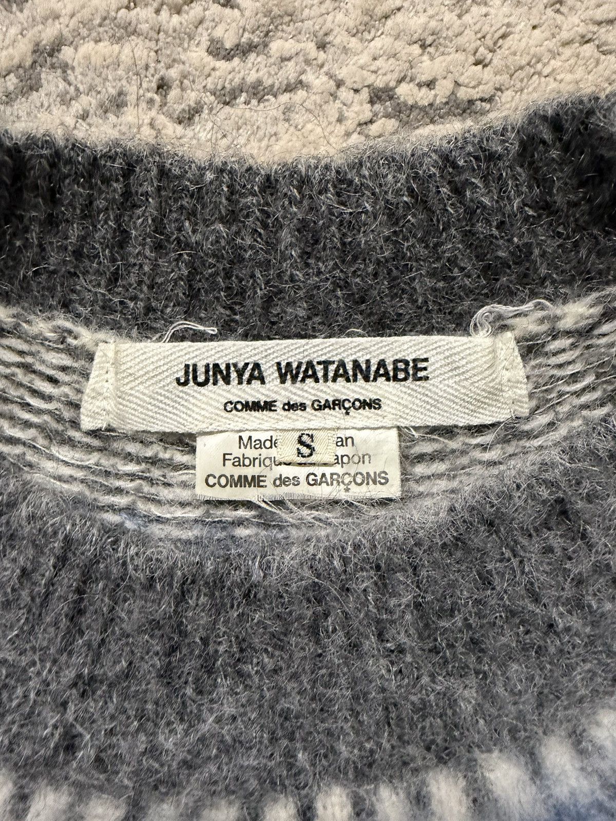 Junya Watanabe Junya Watanabe - AW21 Nordic Argyle Knit Wool Sweater Size US M / EU 48-50 / 2 - 5 Thumbnail