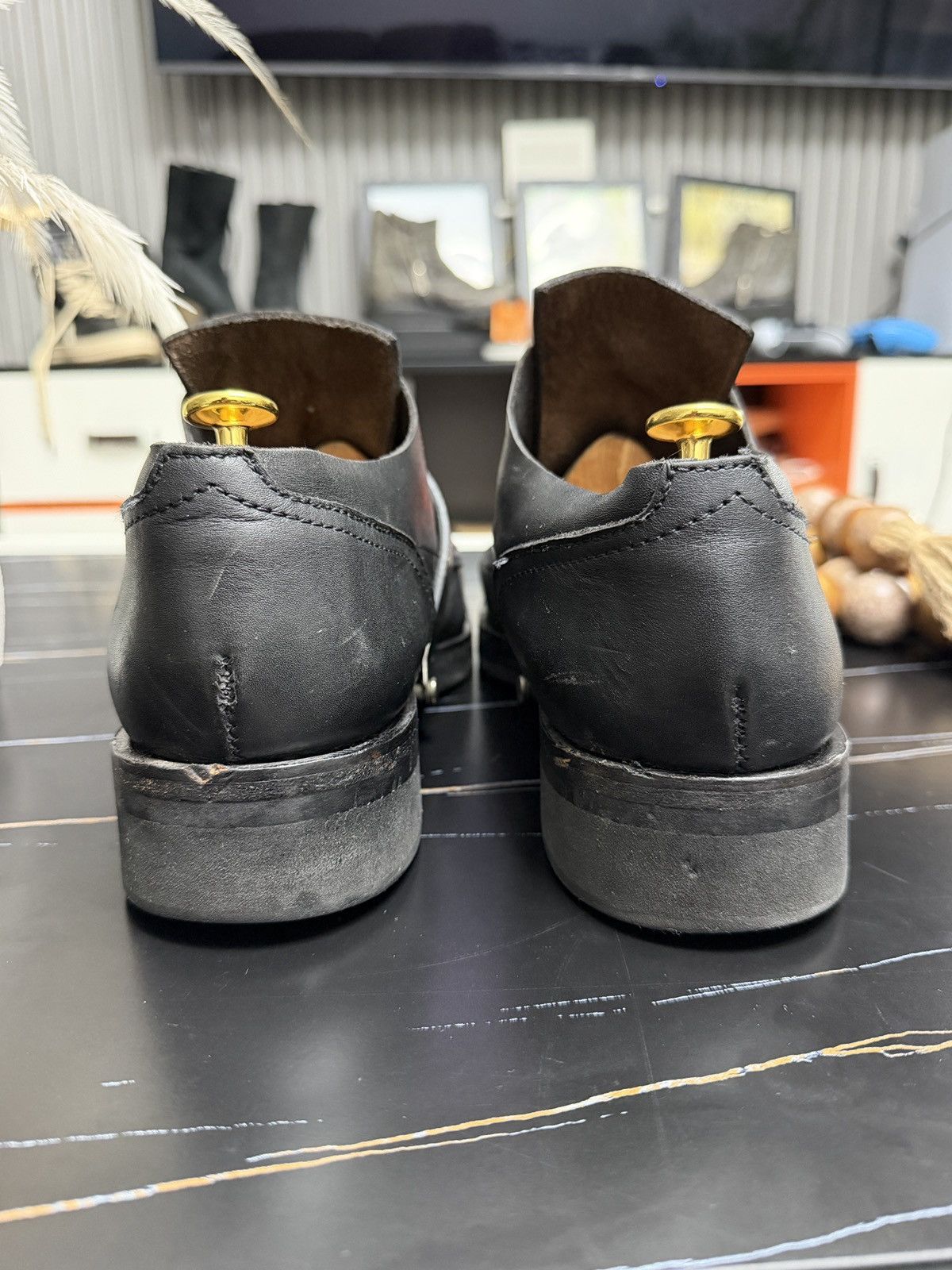 Dirk Bikkembergs F/w 1997 metal strap derbies Size US 13 / EU 46 - 16 Thumbnail