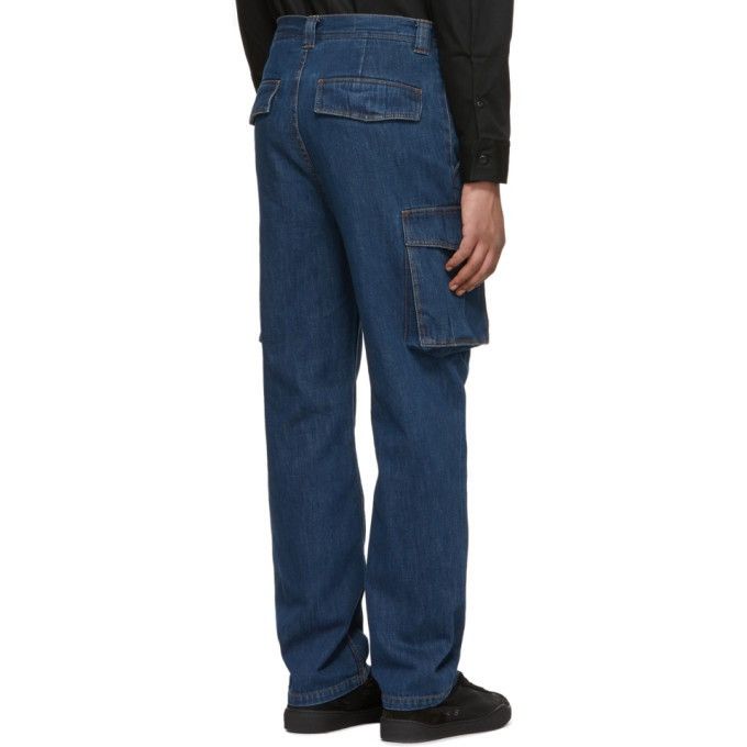 Acne Studios Acne Studios Bla Konst Denim Cargo Pants Size US 33 - 12 Thumbnail