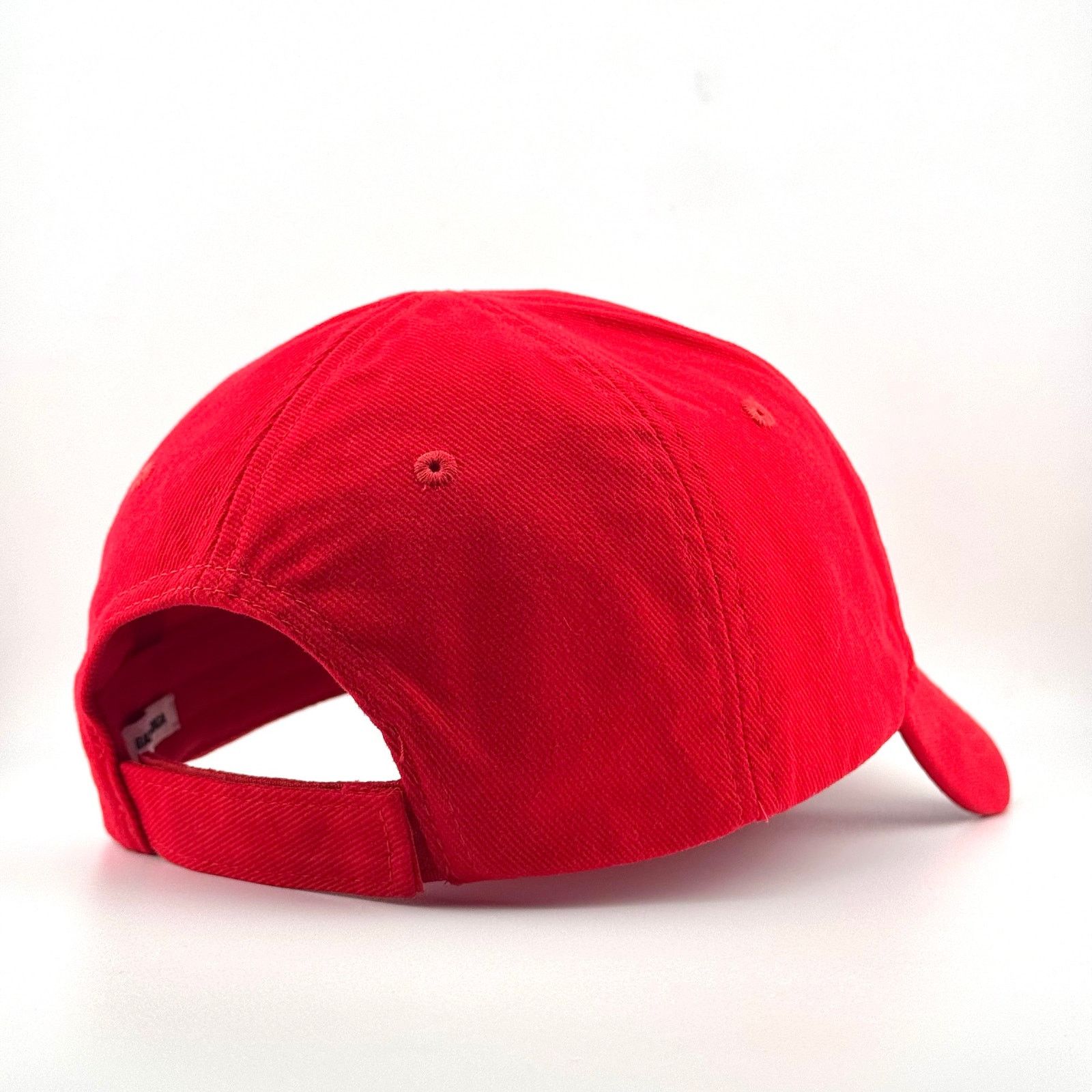 Balenciaga Balenciaga Femme Red Baseball Cap Size ONE SIZE - 3 Thumbnail