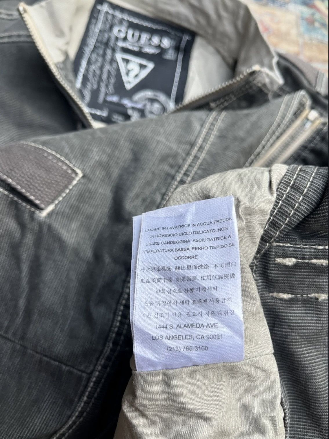 Guess Guess LA Vintage Denim Jacket Size US XL / EU 56 / 4 - 3 Thumbnail