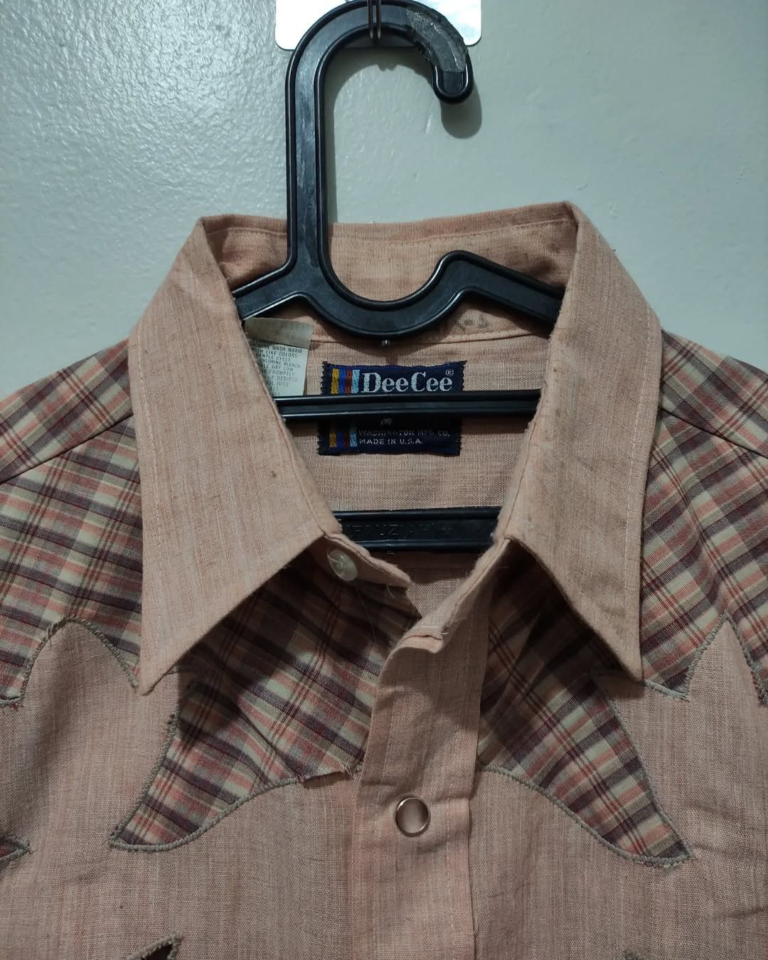 Vintage 70s Dee Cee Rangers Cowboys Western Shirt Size US M / EU 48-50 / 2 - 9 Thumbnail
