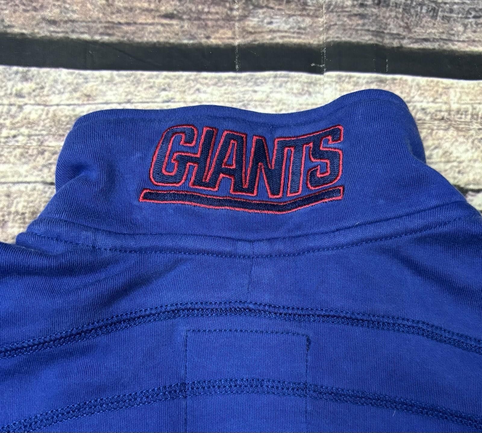 Tommy Bahama Tommy Bahama Sweater Mens S NFL Giants 1/4 Zip Pima Cotton Size US S / EU 44-46 / 1 - 10 Thumbnail
