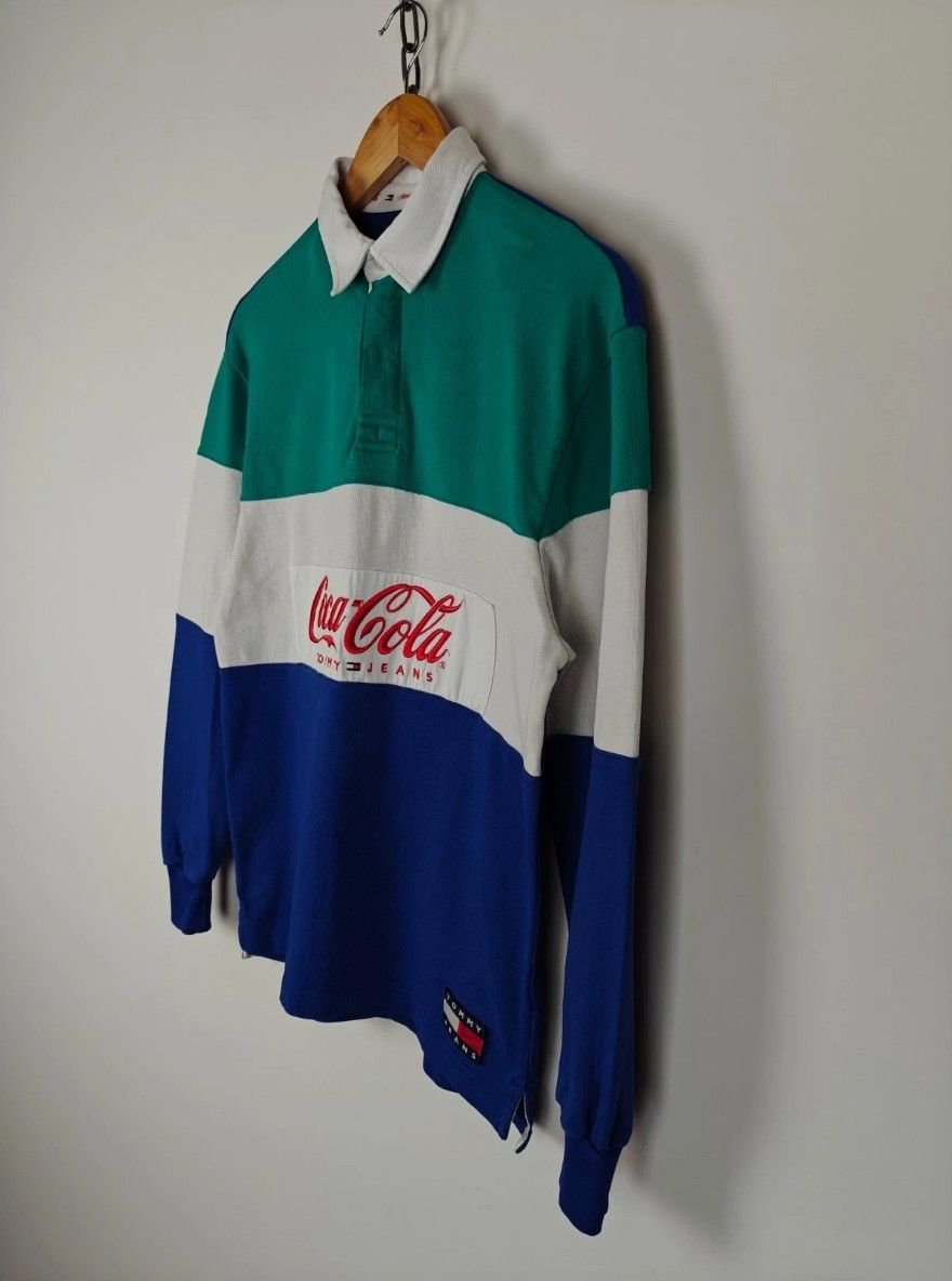 Tommy Hilfiger Tommy Hilfiger x Coca Cola Sweatshirt Collared Logo XS Size US XS / EU 42 / 0 - 5 Thumbnail
