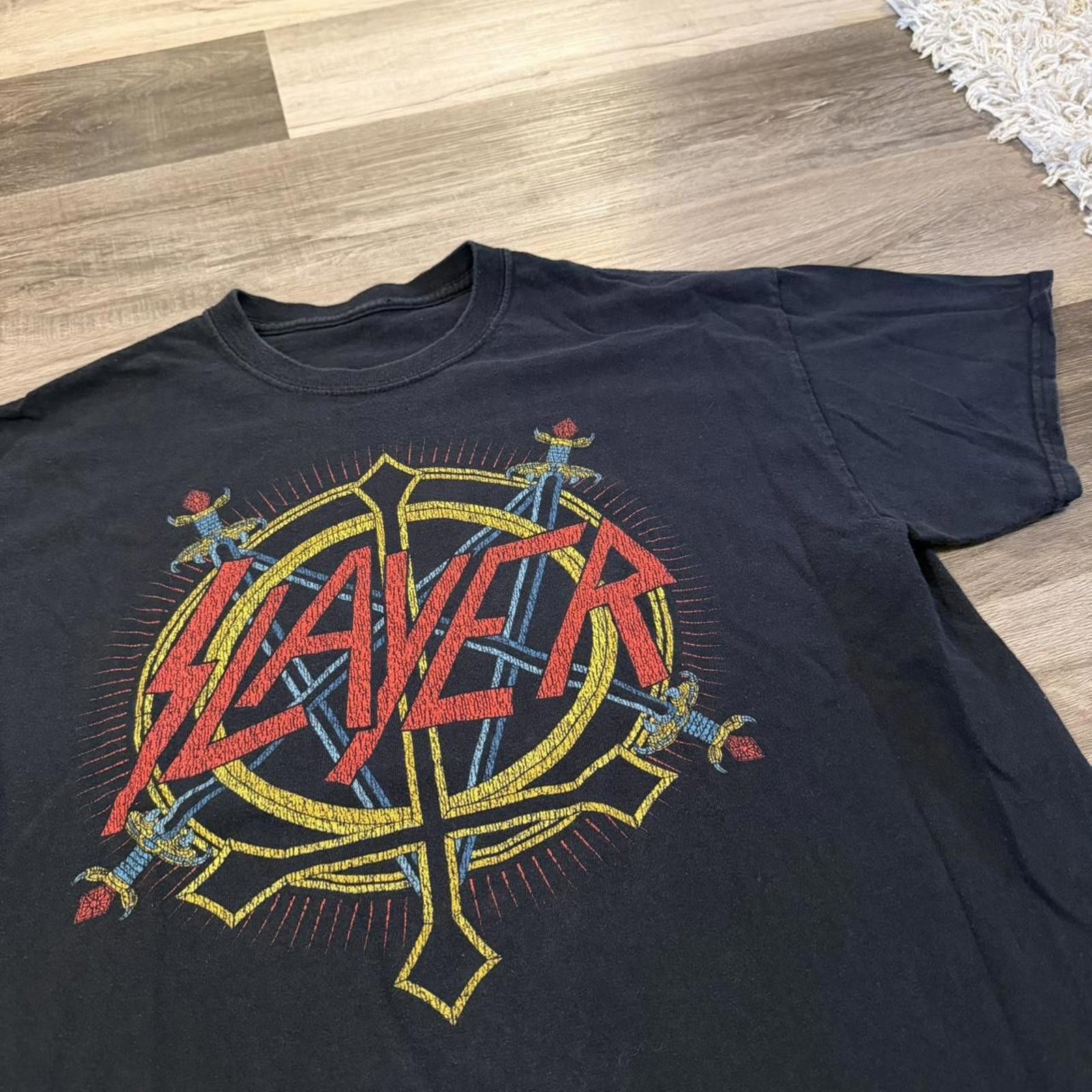 Other slayer t shirt band tees metallica megadeth heavy metal M Size US M / EU 48-50 / 2 - 1 Thumbnail