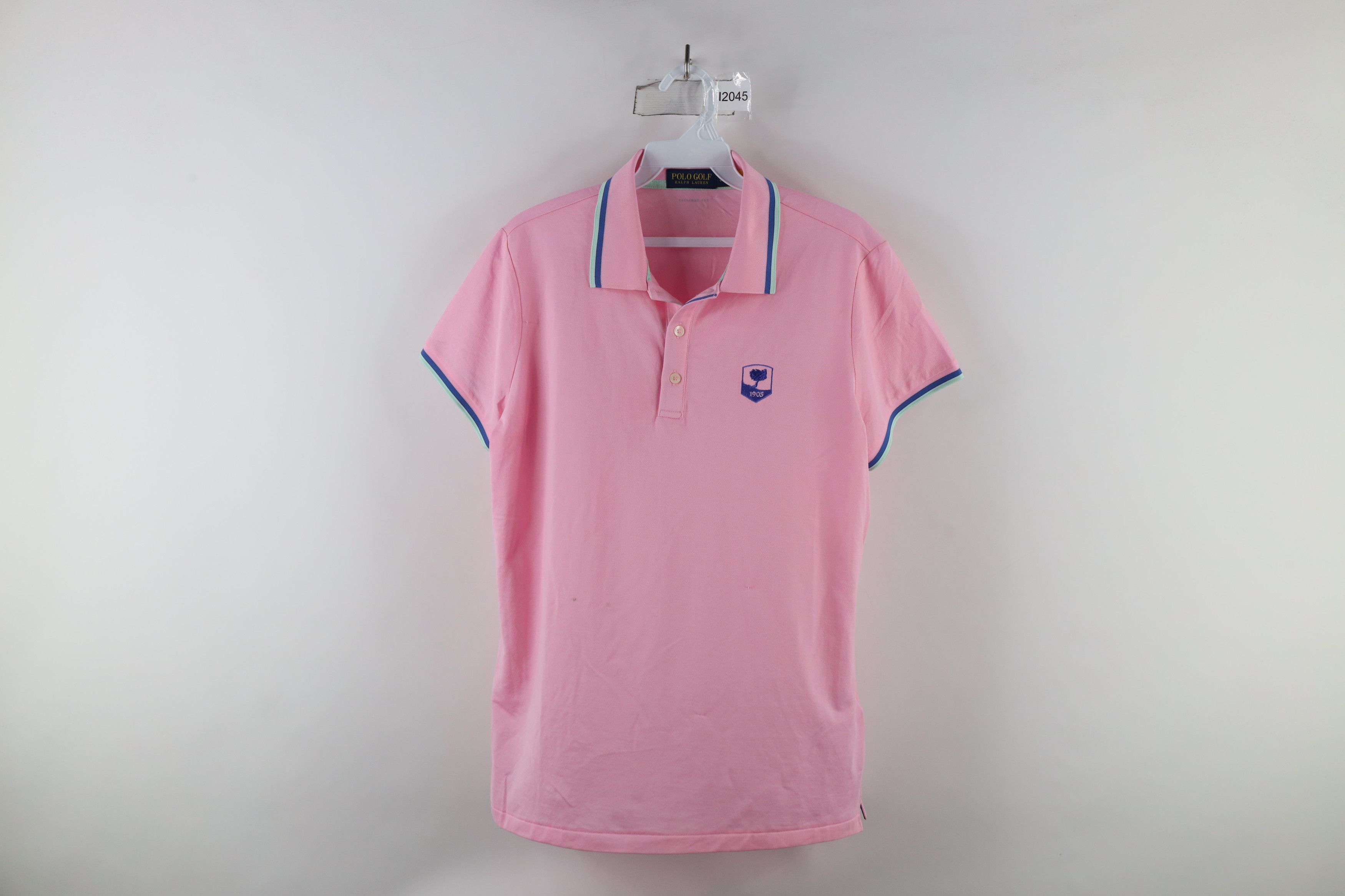 Ralph Lauren × Vintage Polo Golf Ralph Lauren Fit Distressed Striped Golfing Polo Size L / US 10 / IT 46 - 1 Thumbnail