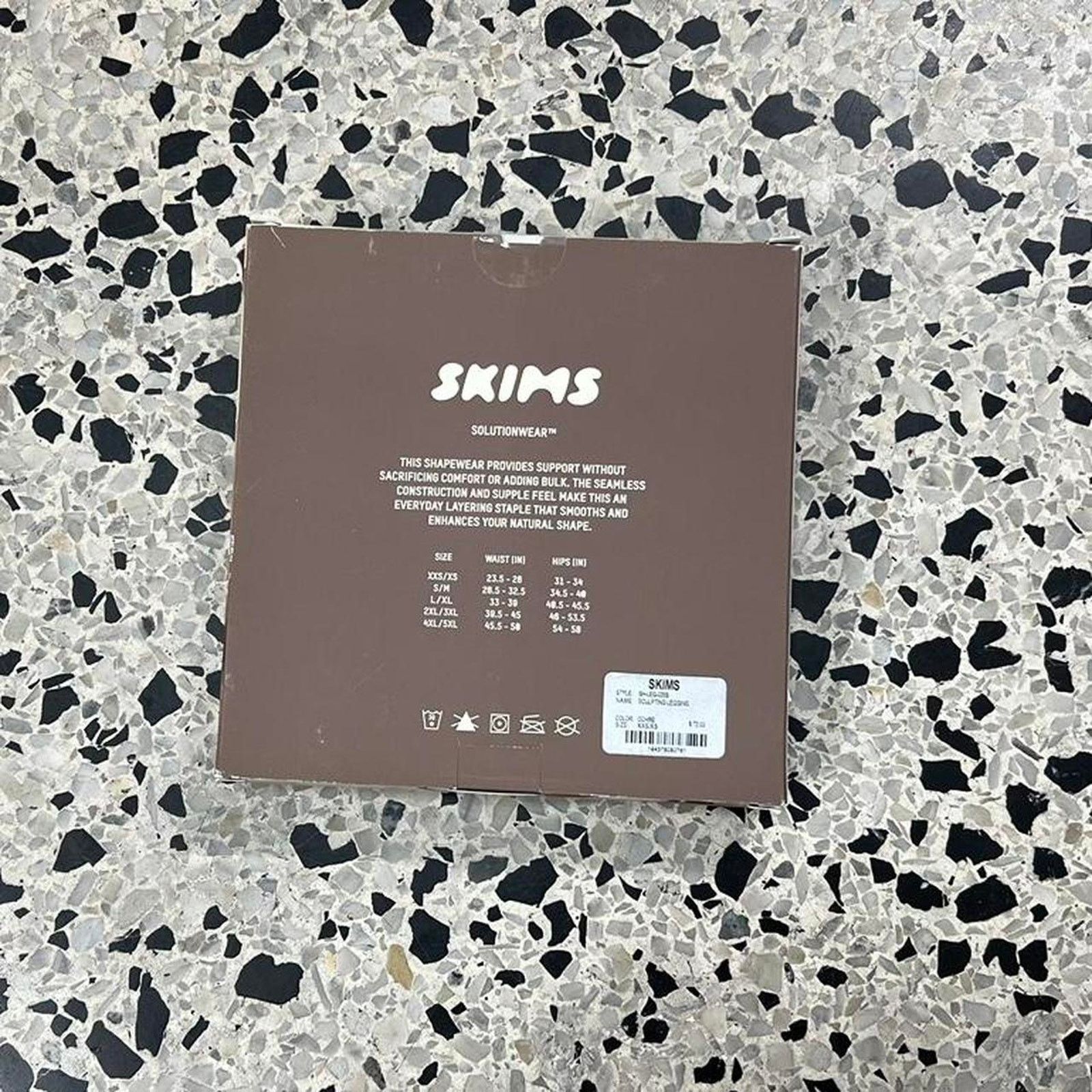Kim Kardashian × SKIMS SKIMS OCHRE SCULPTING LEGGINGS (XXS/XS): Size 24" / US 00 / IT 34 - 2 Thumbnail