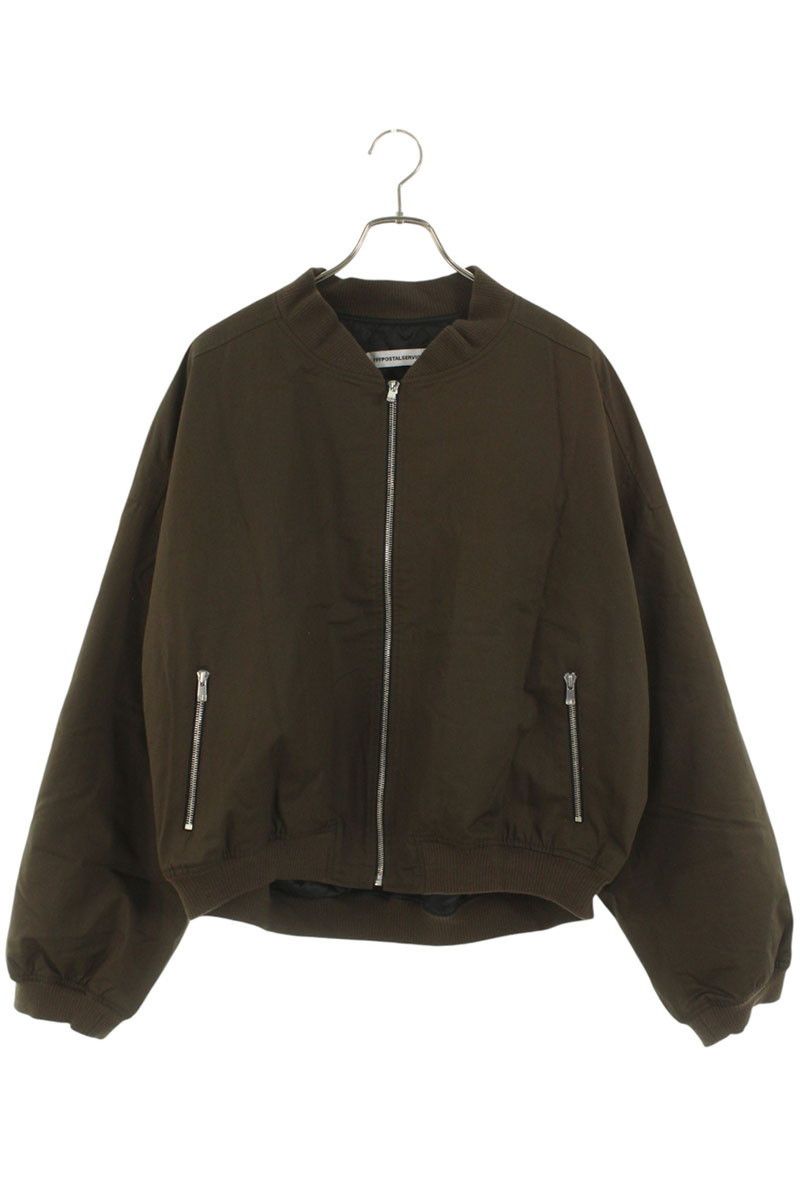 FFFPOSTALSERVICE FFF POSTAL SERVICE Team MA-1 Bomber Jacket Brown