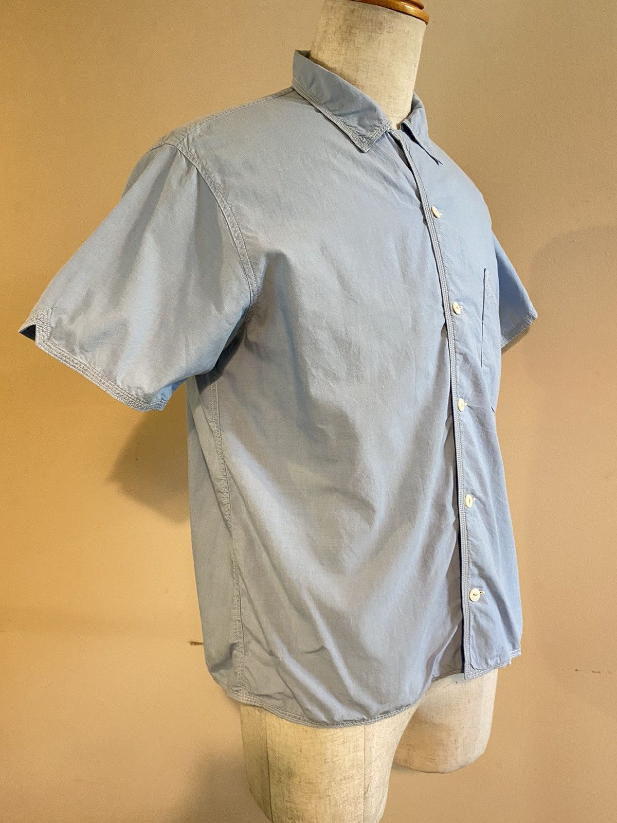 Kapital KAPITAL short-sleeves blue shirt Size US M / EU 48-50 / 2 - 5 Thumbnail
