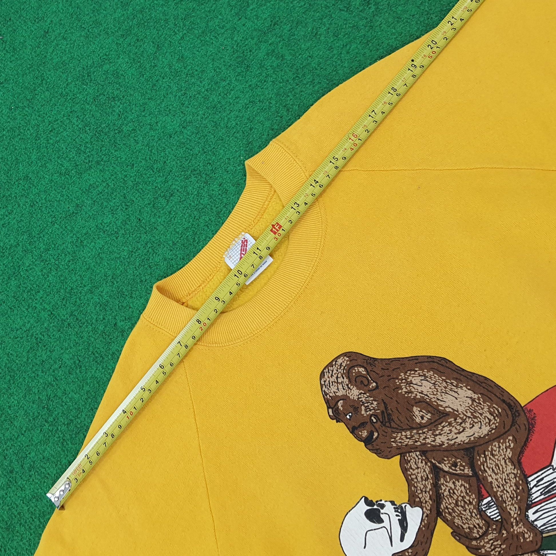 Other Vintage Darwin Theory of Evolution Sweatshirt C241N20 Size US M / EU 48-50 / 2 - 7 Thumbnail