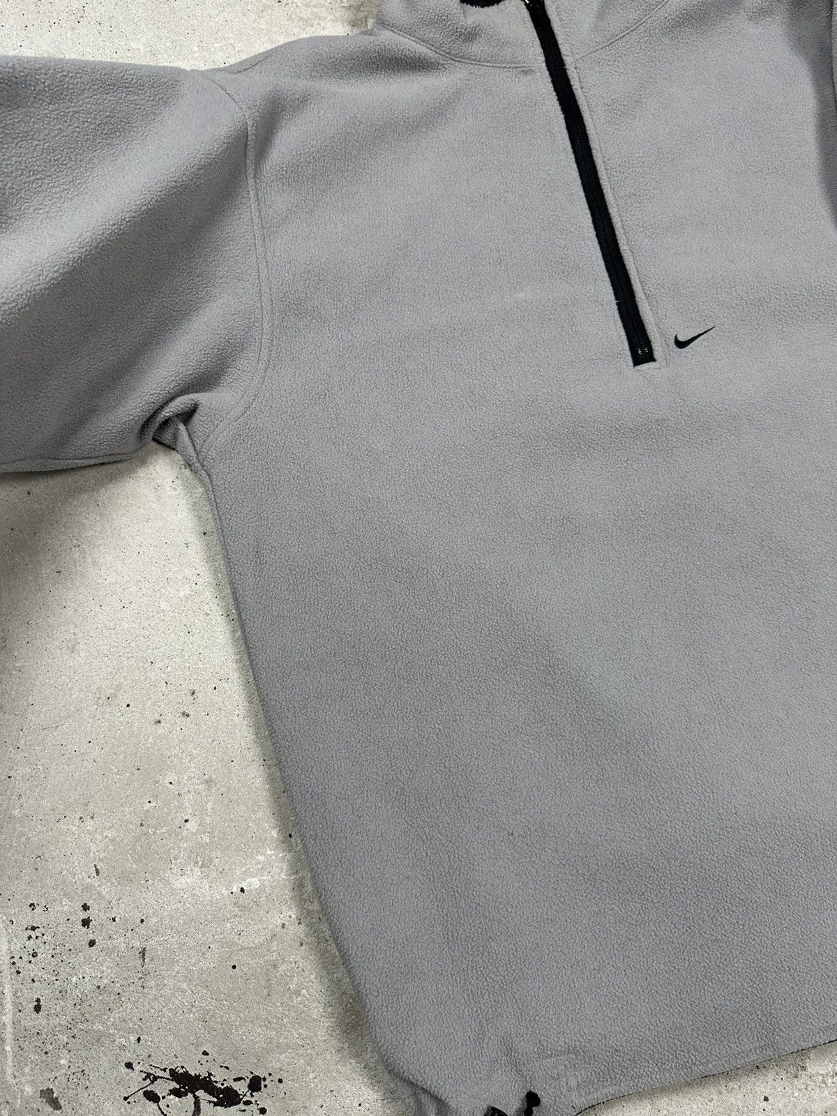 Nike Vintage Y2K Nike Reversible Anorak Jacket Fleece Swoosh rare Size US M / EU 48-50 / 2 - 17 Thumbnail