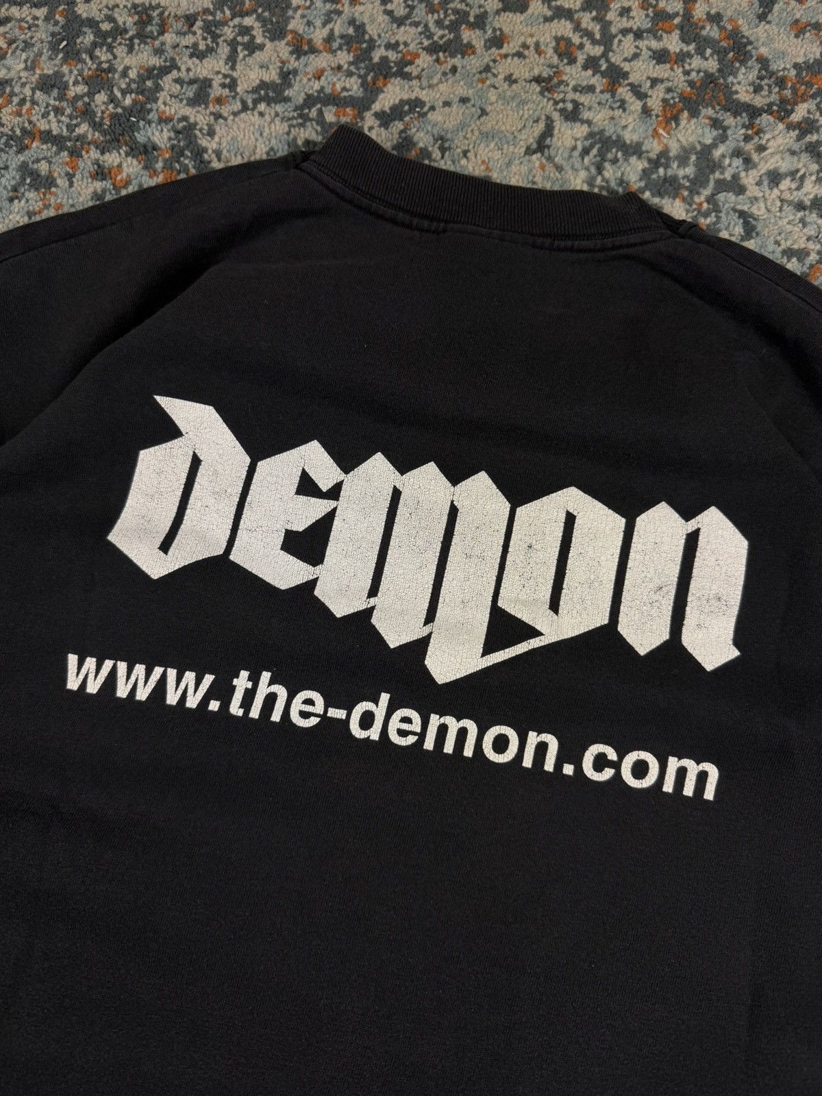 Band Tees RARE! Vintage 90s Demon night of the demon metal band tee Size US L / EU 52-54 / 3 - 4 Thumbnail