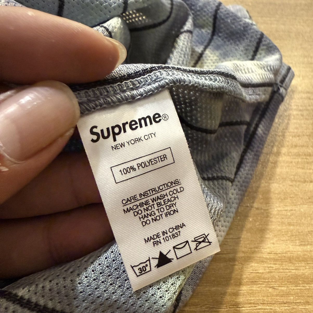 Supreme Supreme Dyed Basketball Jersey Size US L / EU 52-54 / 3 - 7 Thumbnail