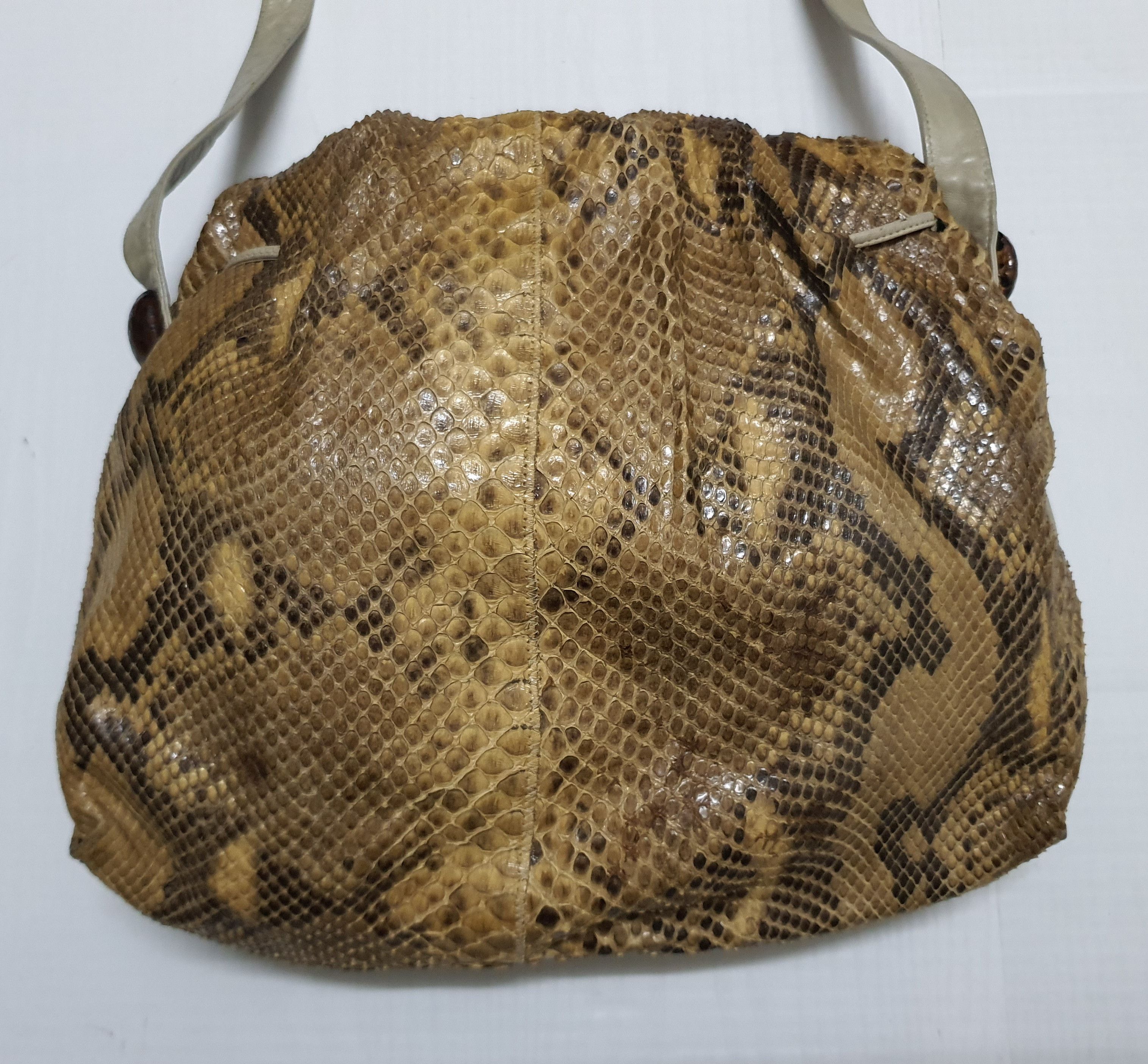 Other Carlos Falchi Python Leather Bag, U.S.A. Size ONE SIZE - 4 Thumbnail