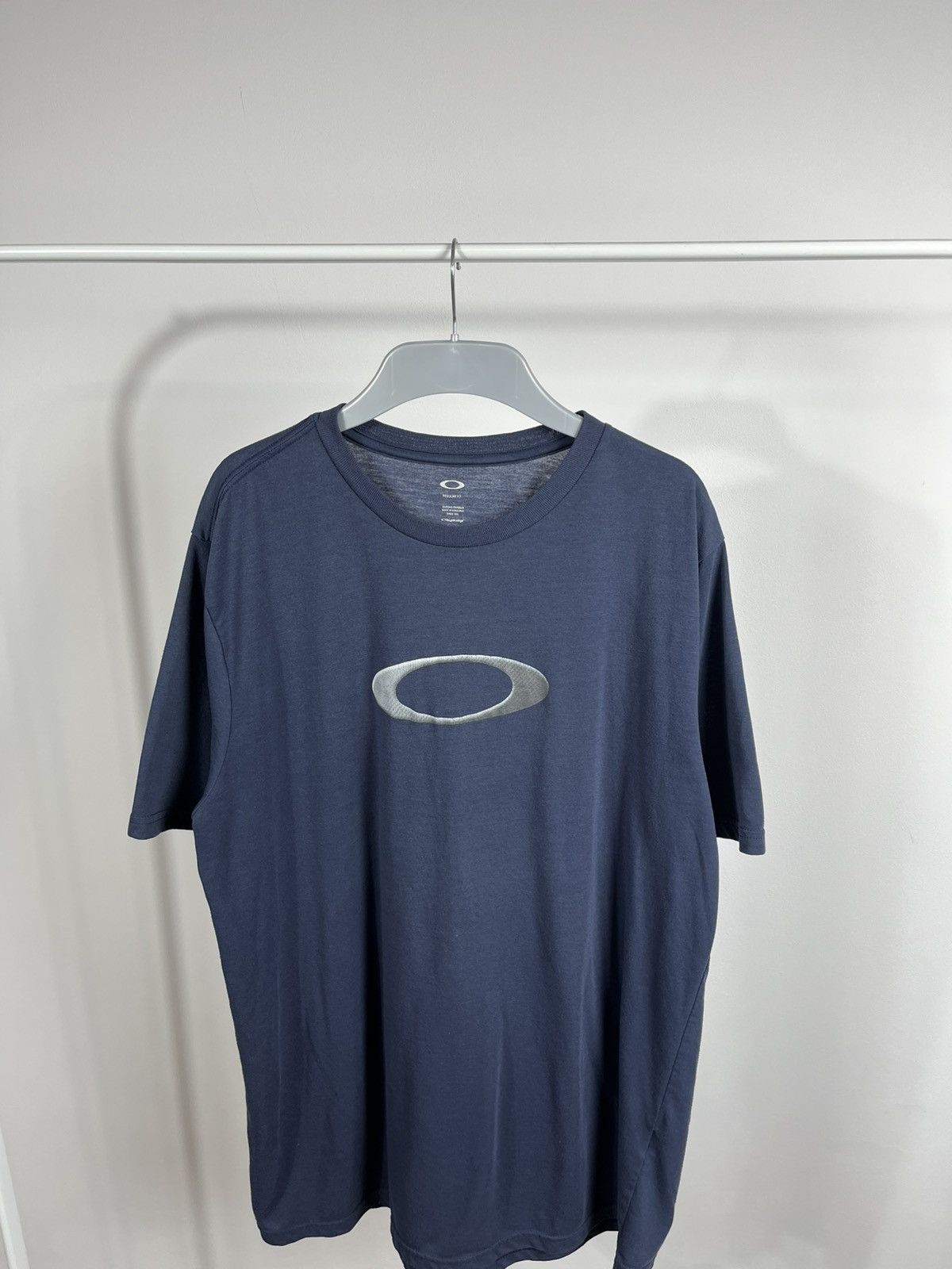 Oakley Oakley Logo T-Shirt XL Navy Blue Regular Fit Vintage Style Size US XL / EU 56 / 4 - 2 Thumbnail