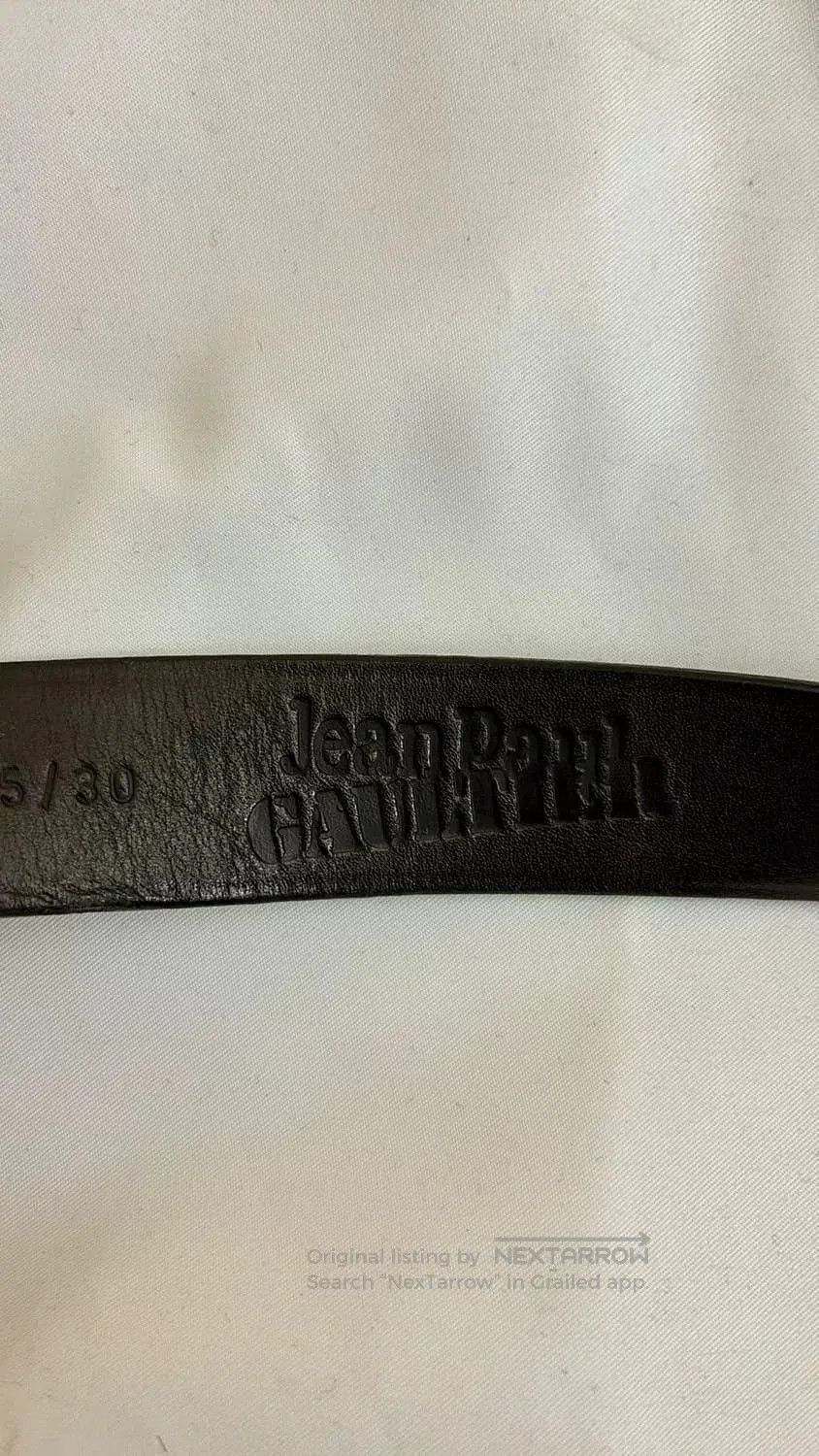 Jean Paul Gaultier Jean Paul Gaultier Vintage Belt. Size ONE SIZE - 5 Thumbnail