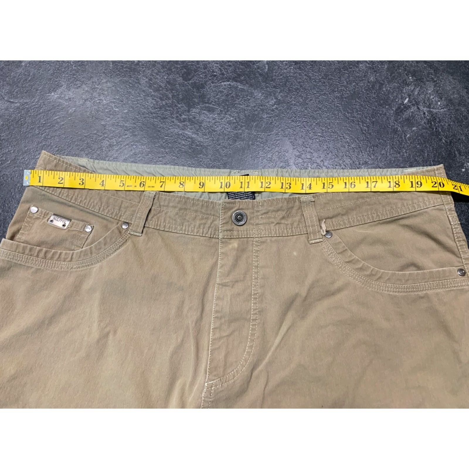 Vintage Kuhl Rydr Pants Mens 40x30 Brown Utility Work Hiking Jeans Size US 40 / EU 56 - 3 Thumbnail
