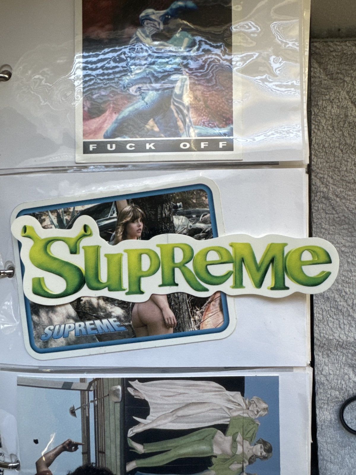 Supreme Supreme Shrek Sticker Size ONE SIZE - 1 Thumbnail