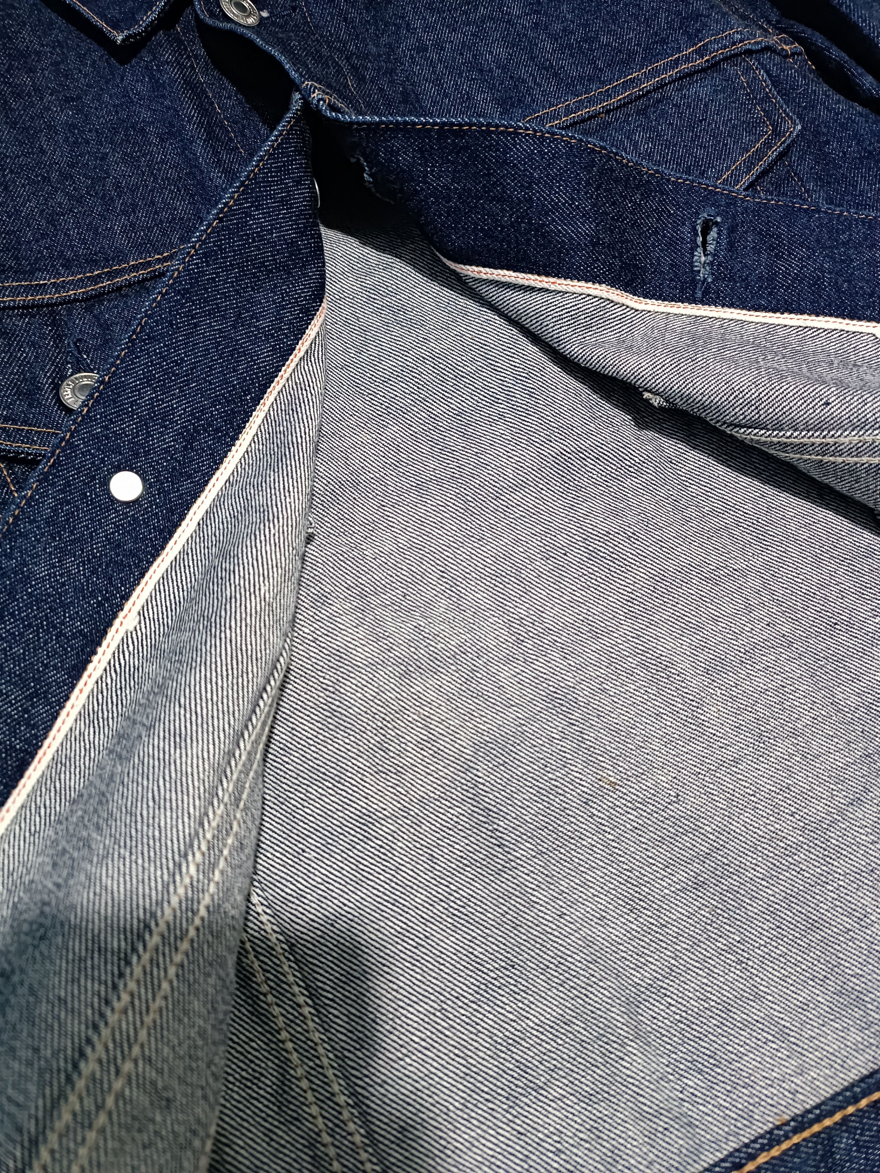United Arrows United Arrows Trucker Denim Jacket Indigo Selvedge Size US M / EU 48-50 / 2 - 10 Thumbnail