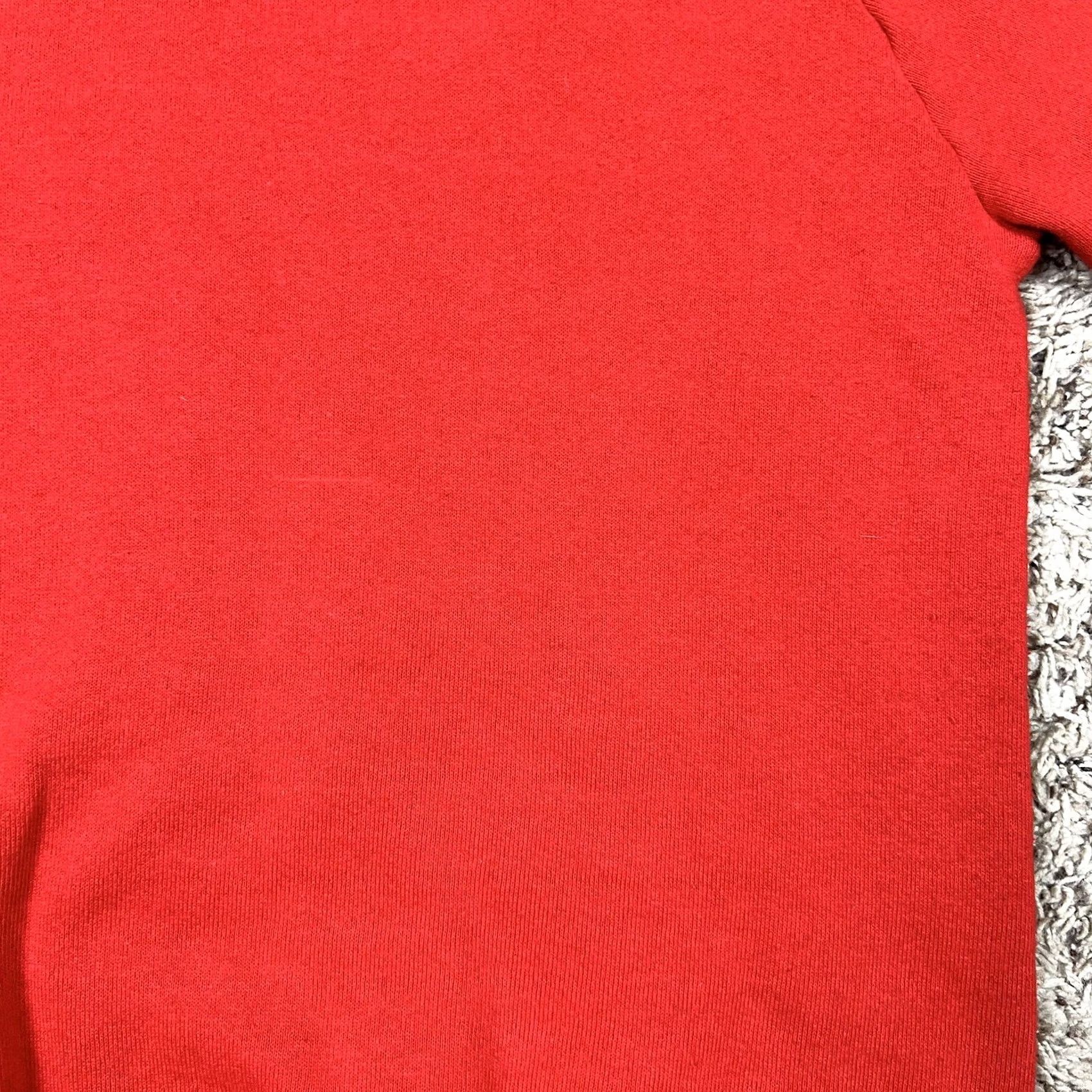 Vintage VINTAGE Screen Stars Sweatshirt Raglan Red 80s Big Cat Graphic Crewneck M Women Size M / US 6-8 / IT 42-44 - 7 Thumbnail