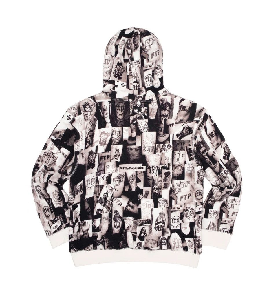 Fuck The Population × Vintage FTP Tattoo Hoodie Size US M / EU 48-50 / 2 - 2 Thumbnail