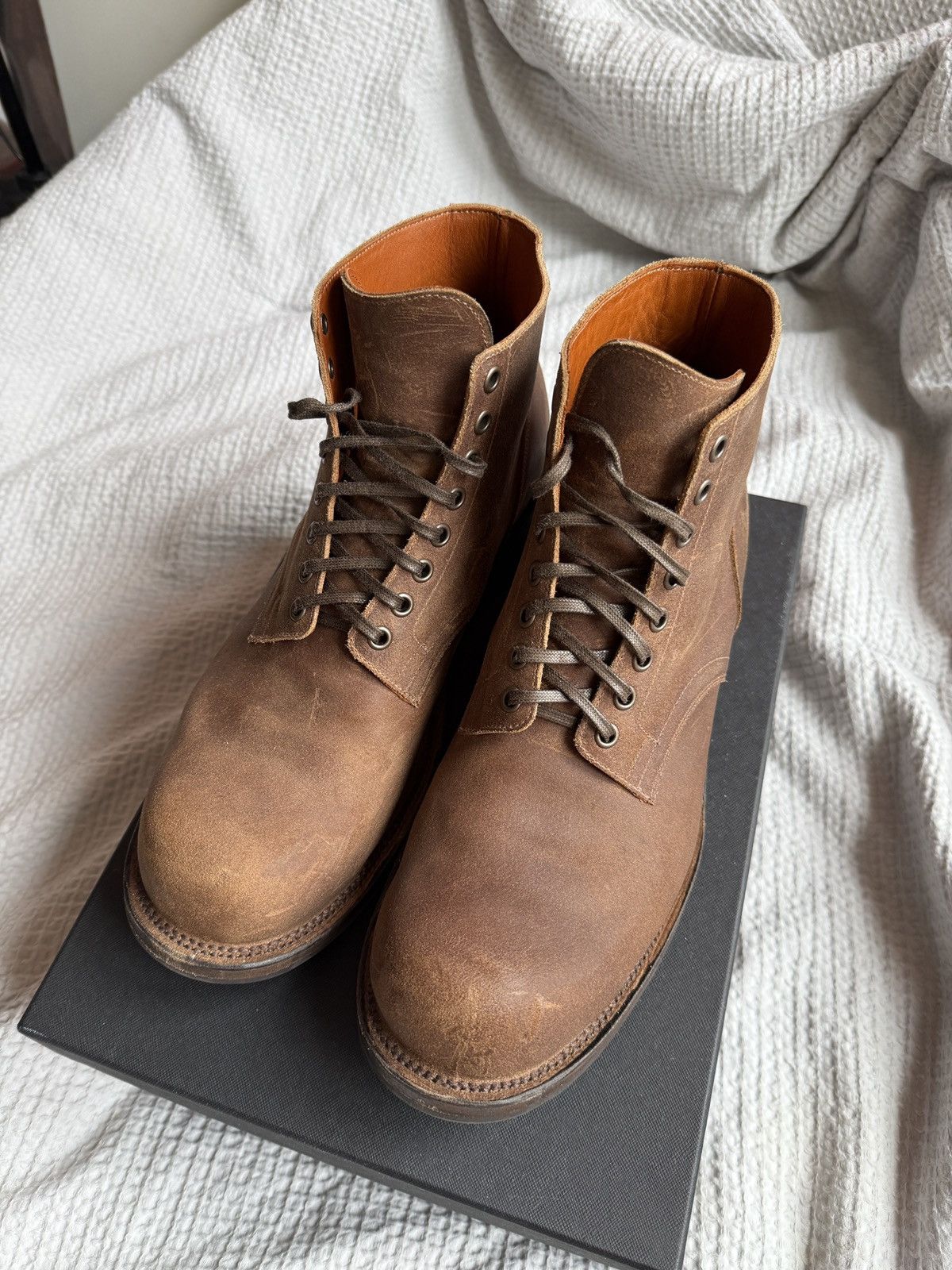 Viberg Viberg Service Boot 310 - Toast Waxy Commander Size US 11.5 / EU 44-45 - 2 Thumbnail