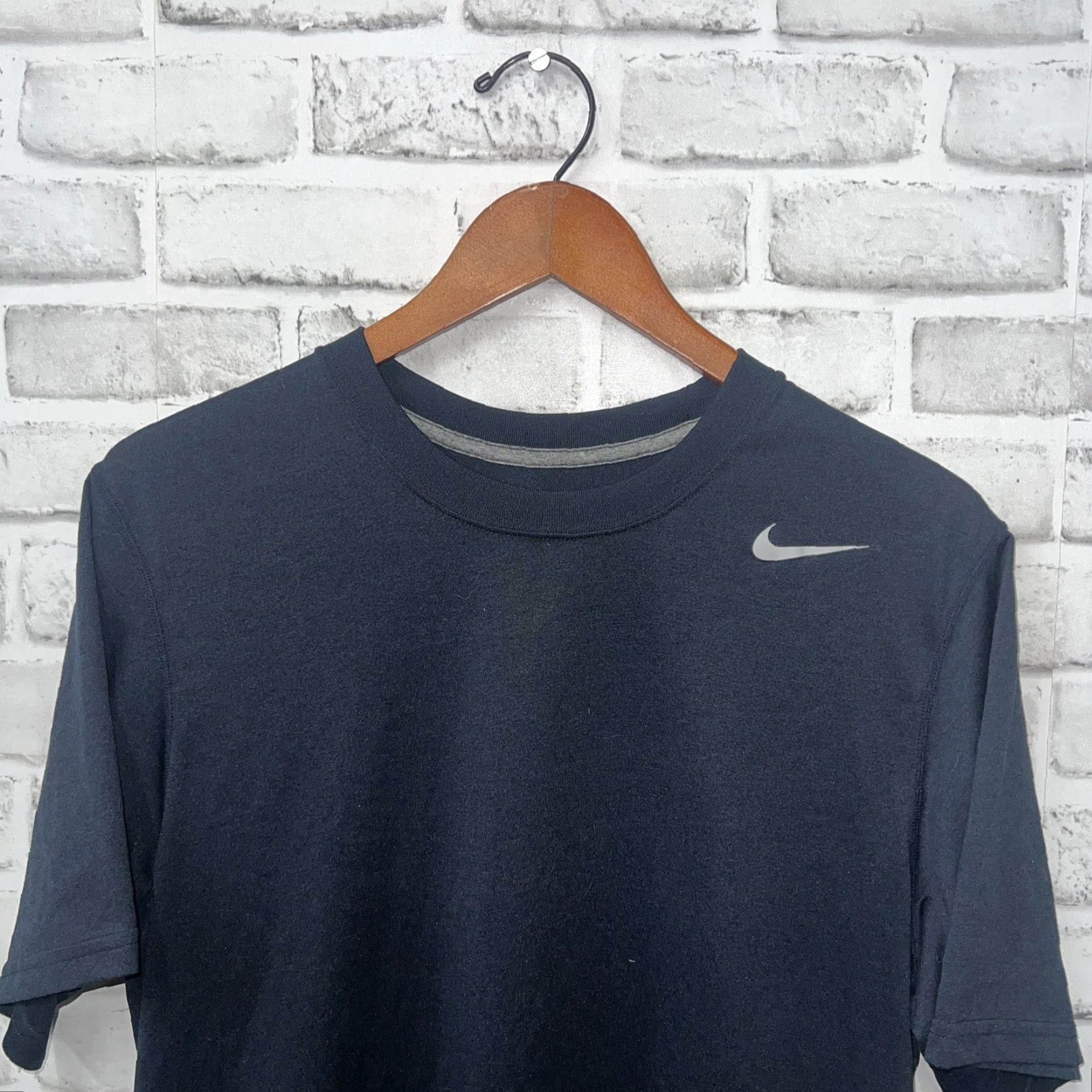 Nike Nike Dri Fit Blue T-Shirt Mens Size M Size US M / EU 48-50 / 2 - 2 Thumbnail