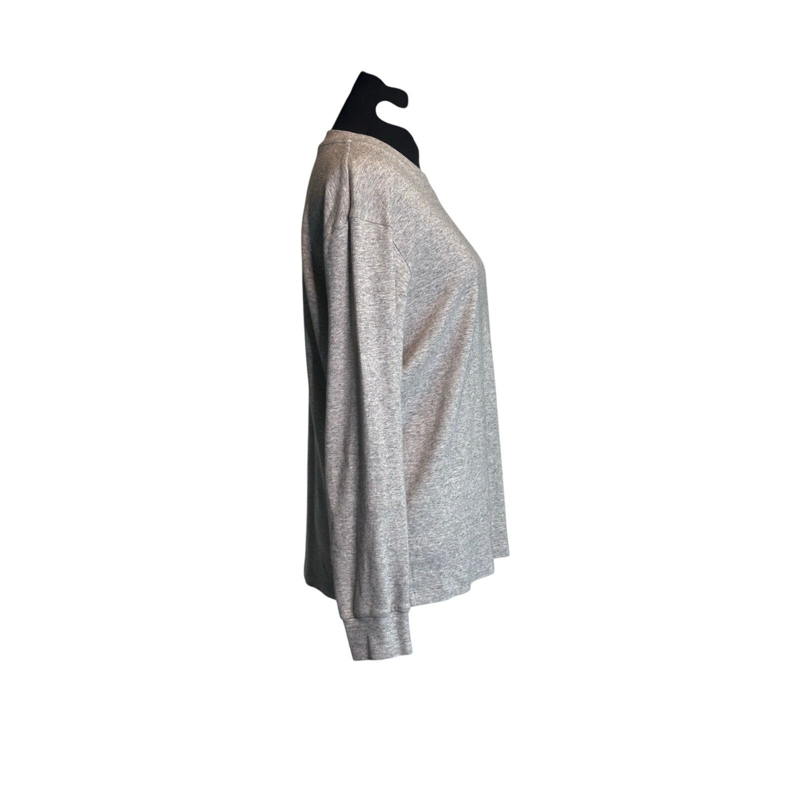 Uniqlo Uniqlo gray long sleeves tee size Medium Size M / US 6-8 / IT 42-44 - 6 Thumbnail