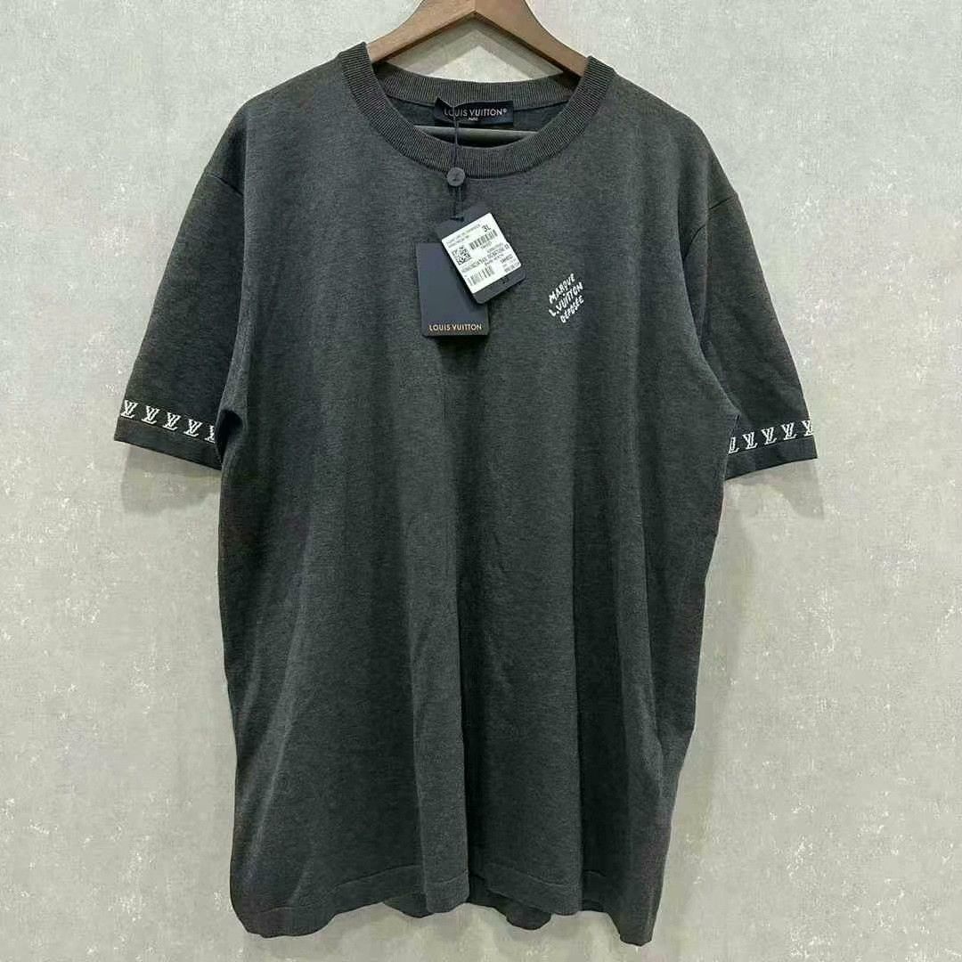 Louis Vuitton louis vuitton logo short sleeve t-shirt Size US XXL / EU 58 / 5 - 1 Thumbnail