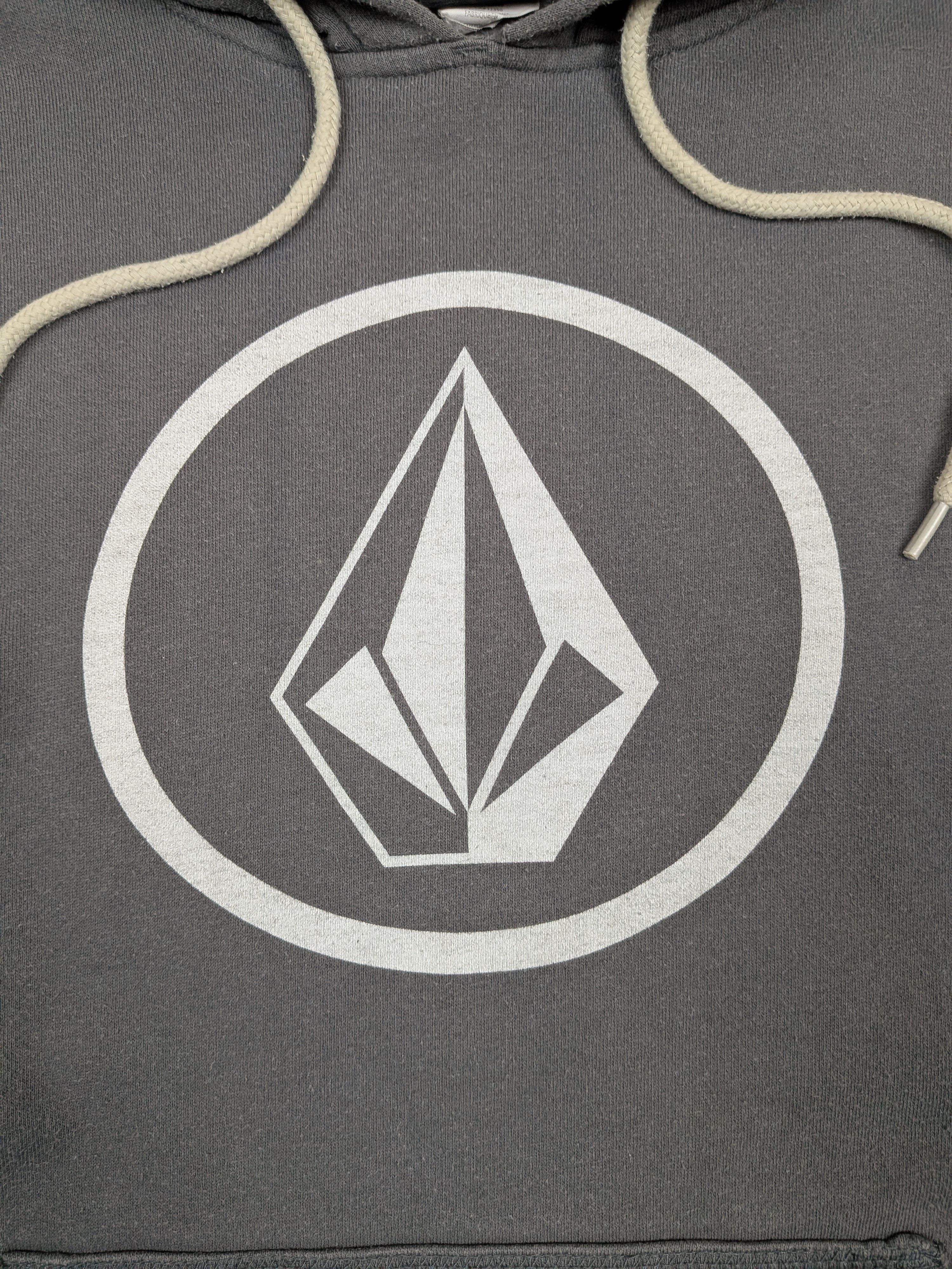 Volcom Volcom Stone Grey Hoodie Skater Aesthetic Grunge Size S/M Size US S / EU 44-46 / 1 - 5 Thumbnail