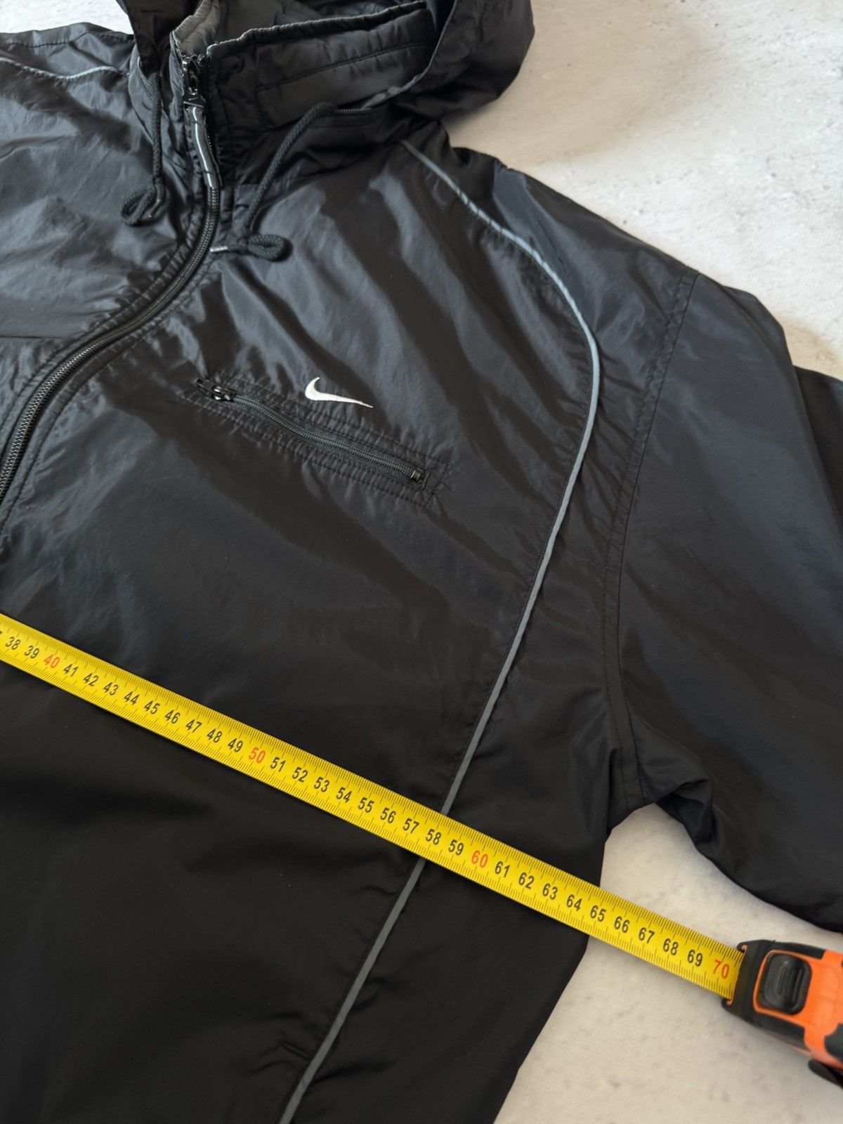Nike × Vintage NIKE VINTAGE BASIC LOGO OVERSIZE BAGGY LIGHT JACKET Size US XL / EU 56 / 4 - 9 Thumbnail